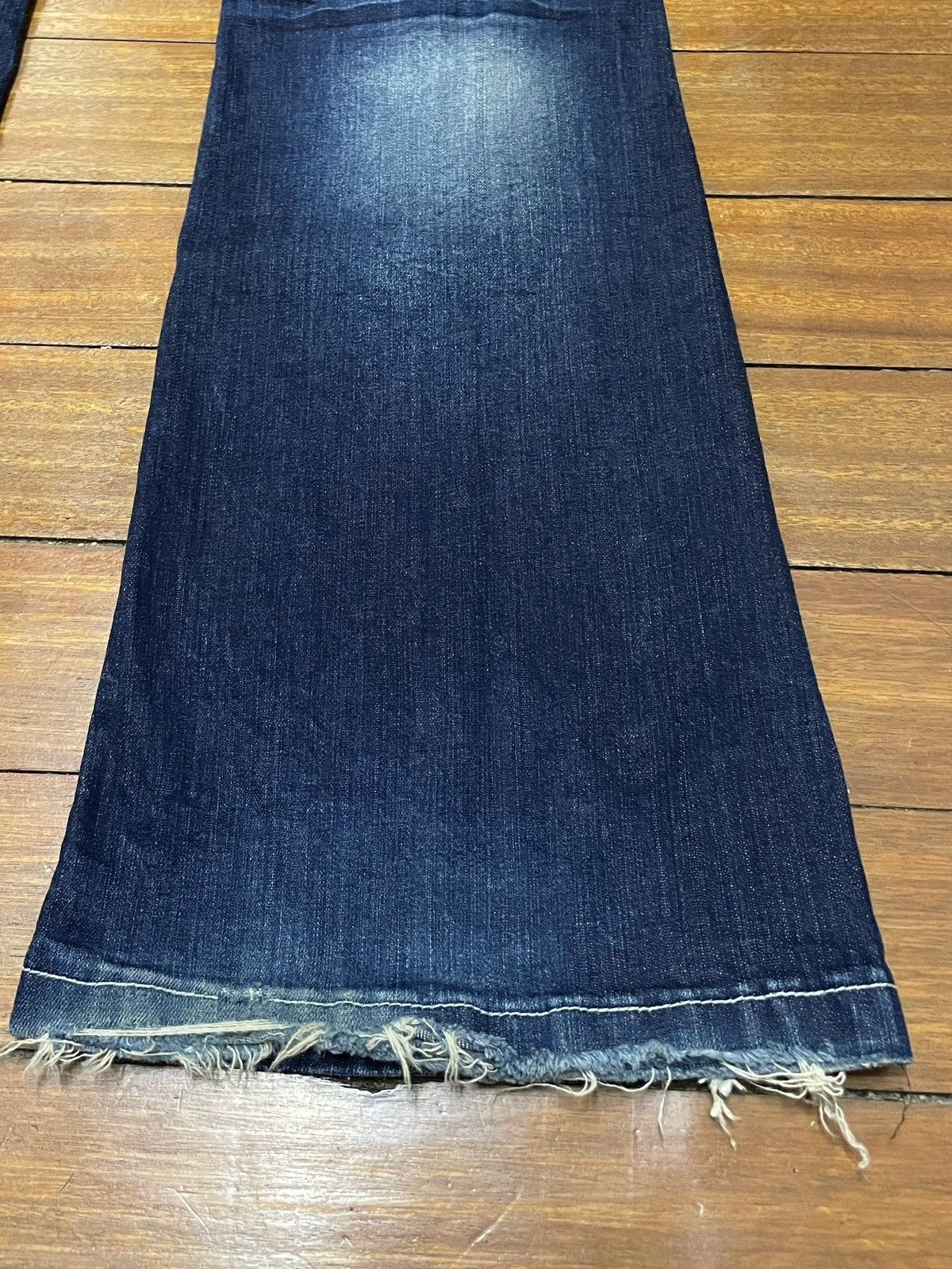 If Six Was Nine × Japanese Brand × Vintage Very Rare Vintage Japanese Brand Maurices Flared Jeans 2000s Size US 31 - 8 Thumbnail