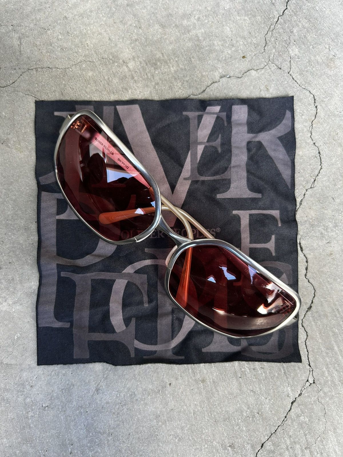 Oliver Peoples Oliver Peoples 523 “Fight Club” glasses Size ONE SIZE - 4 Thumbnail