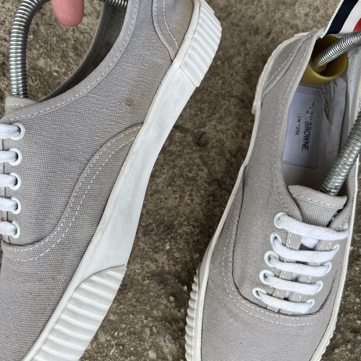 Thom Browne Thom Browne Heritage canvas sneakers Size US 7.5 / EU 40-41 - 13 Thumbnail