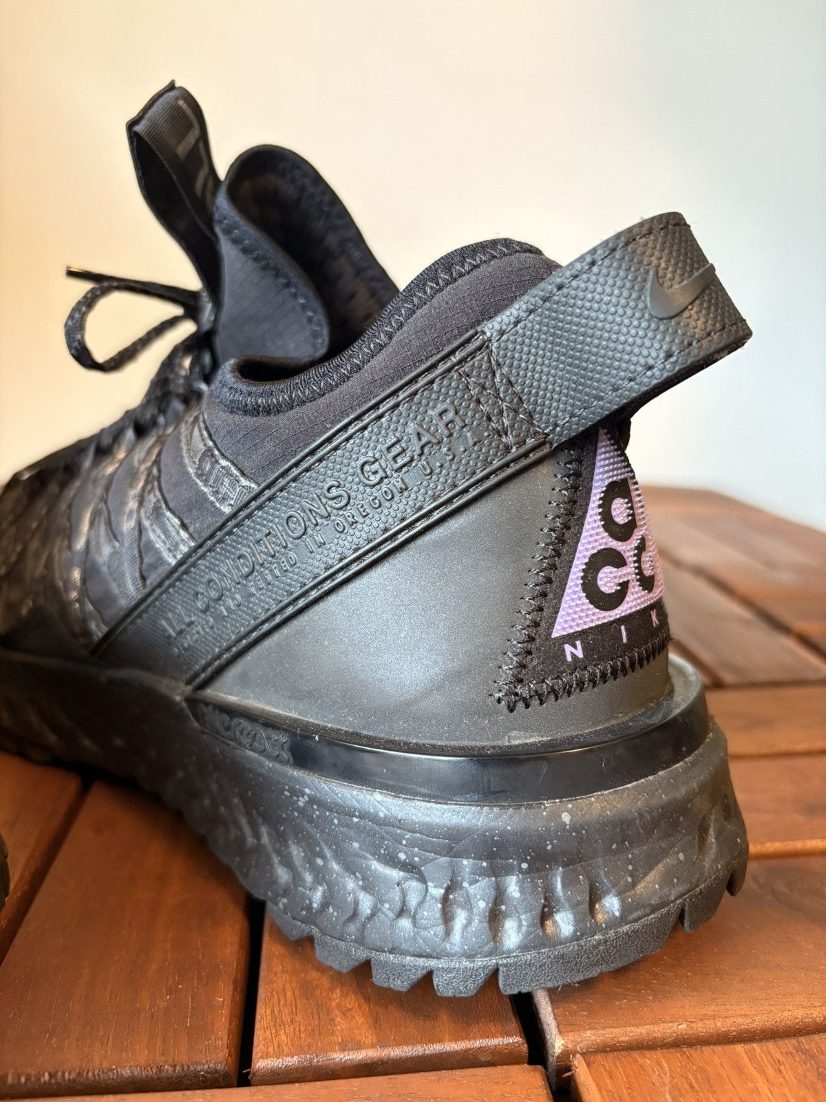 Nike Nike React Terra Gobe ACG “Space Purple” – US10.5 – 2019 Size US 10.5 / EU 43-44 - 6 Thumbnail