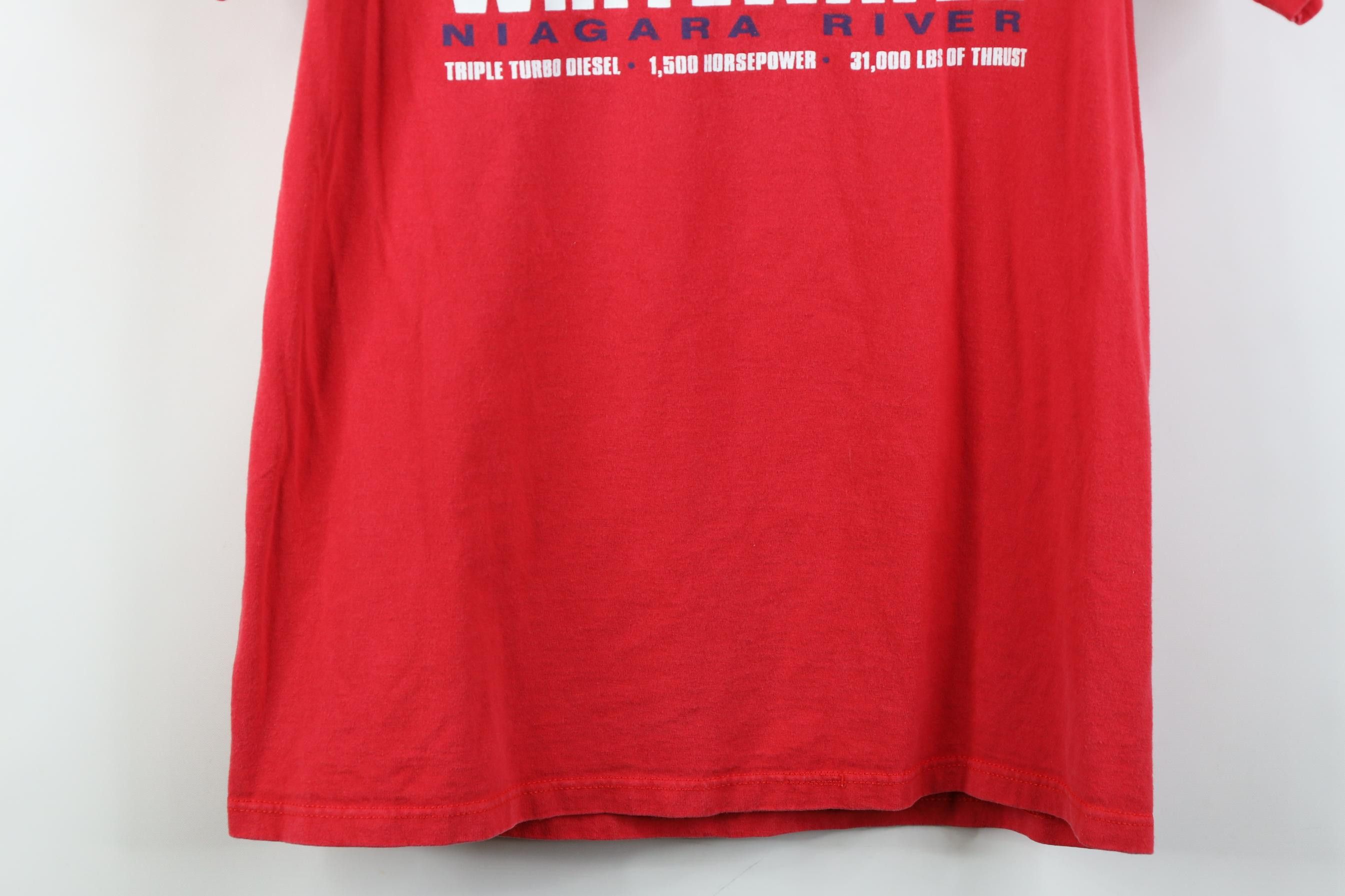 Vintage Vintage 90s Whirlpool Jet Boats Boating T-Shirt Red Cotton Size US M / EU 48-50 / 2 - 13 Thumbnail