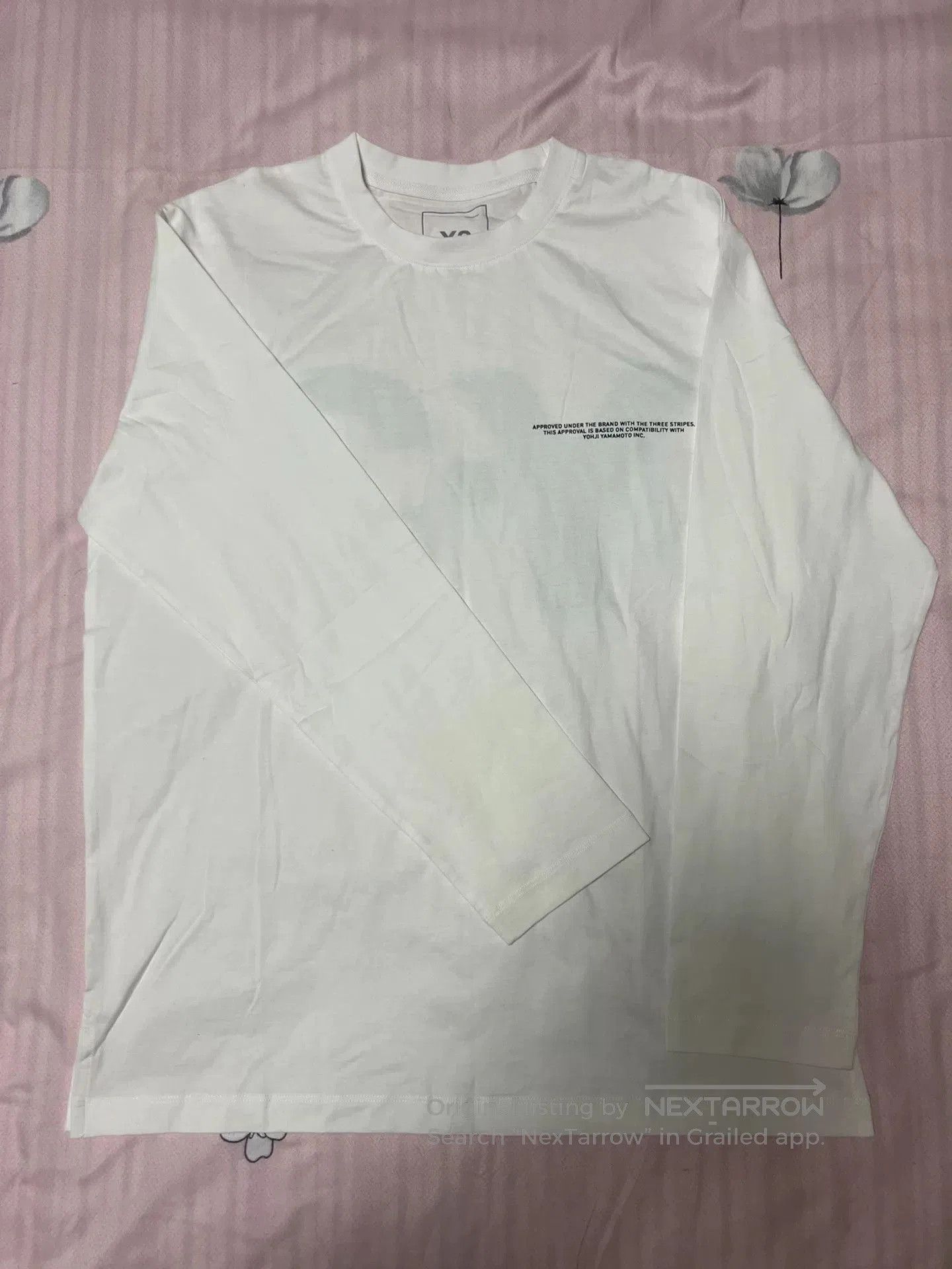 Y-3 Y-3 Men's Long Sleeve T-Shirt. Size US S / EU 44-46 / 1 - 2 Thumbnail