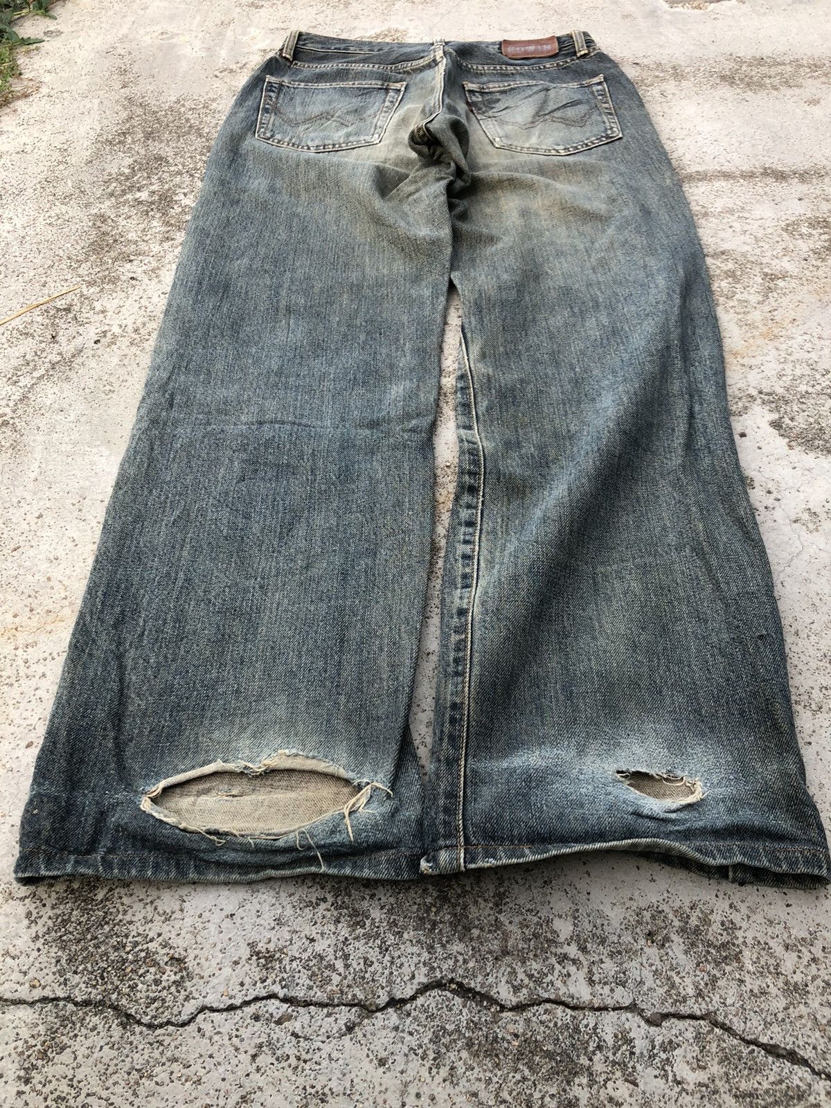 Edwin WIDE LEG RUSTY BLUE VINTAGE EDWIN DENIM Size US 30 / EU 46 - 7 Thumbnail