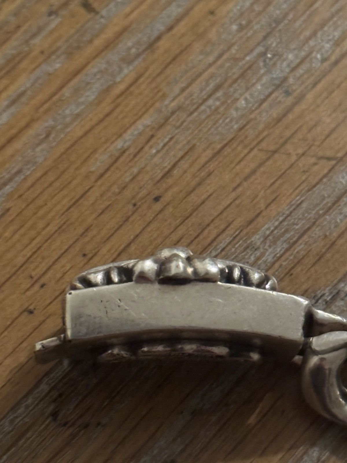 Chrome Hearts Chrome Hearts Keeper ID Cuban Link Bracelet Size ONE SIZE - 10 Thumbnail