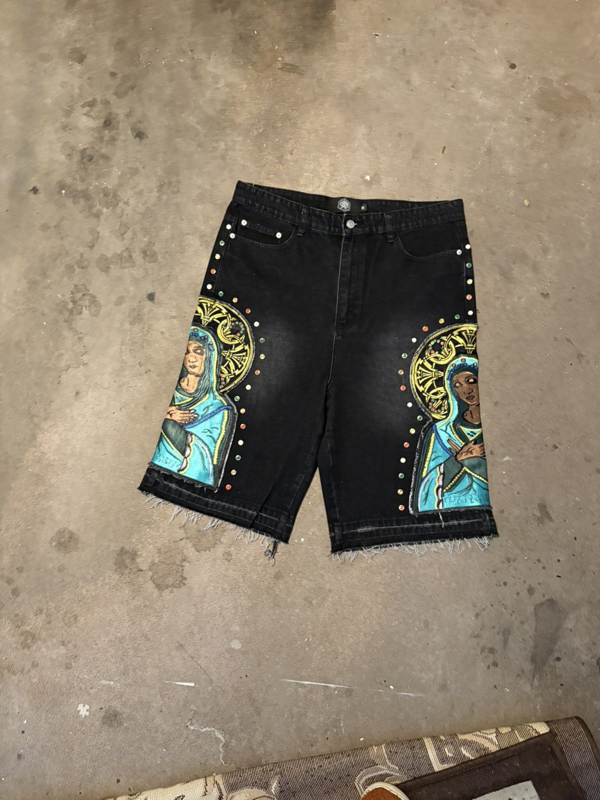 Other Black Virgin Mary Jorts Size US 36 / EU 52 - 1 Thumbnail