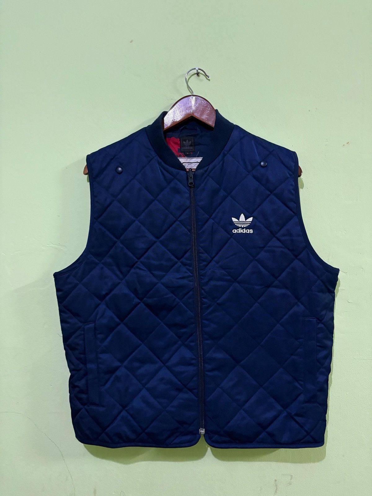 Adidas Adidas Quilted Vest Mile High Club Size US M / EU 48-50 / 2 - 1 Thumbnail