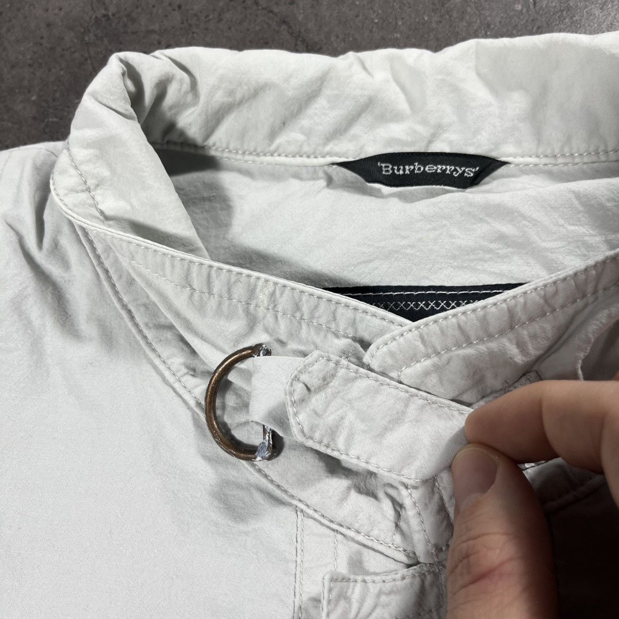Burberry Burberrys of London 90s Vintage Small Pony Zip Light Jacket Size US XL / EU 56 / 4 - 18 Thumbnail