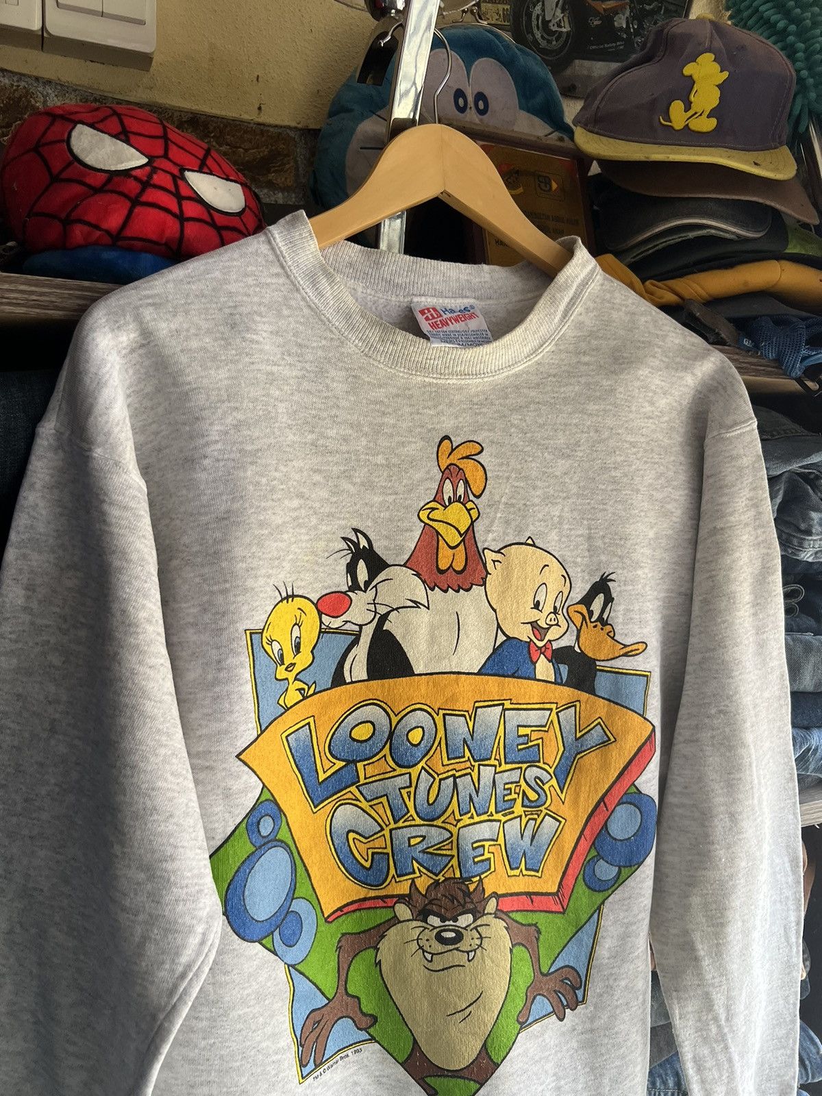 Cartoon Network 🔥Vintage 90s Looney Tunes Crewneck Sweatshirt Size US S / EU 44-46 / 1 - 4 Thumbnail