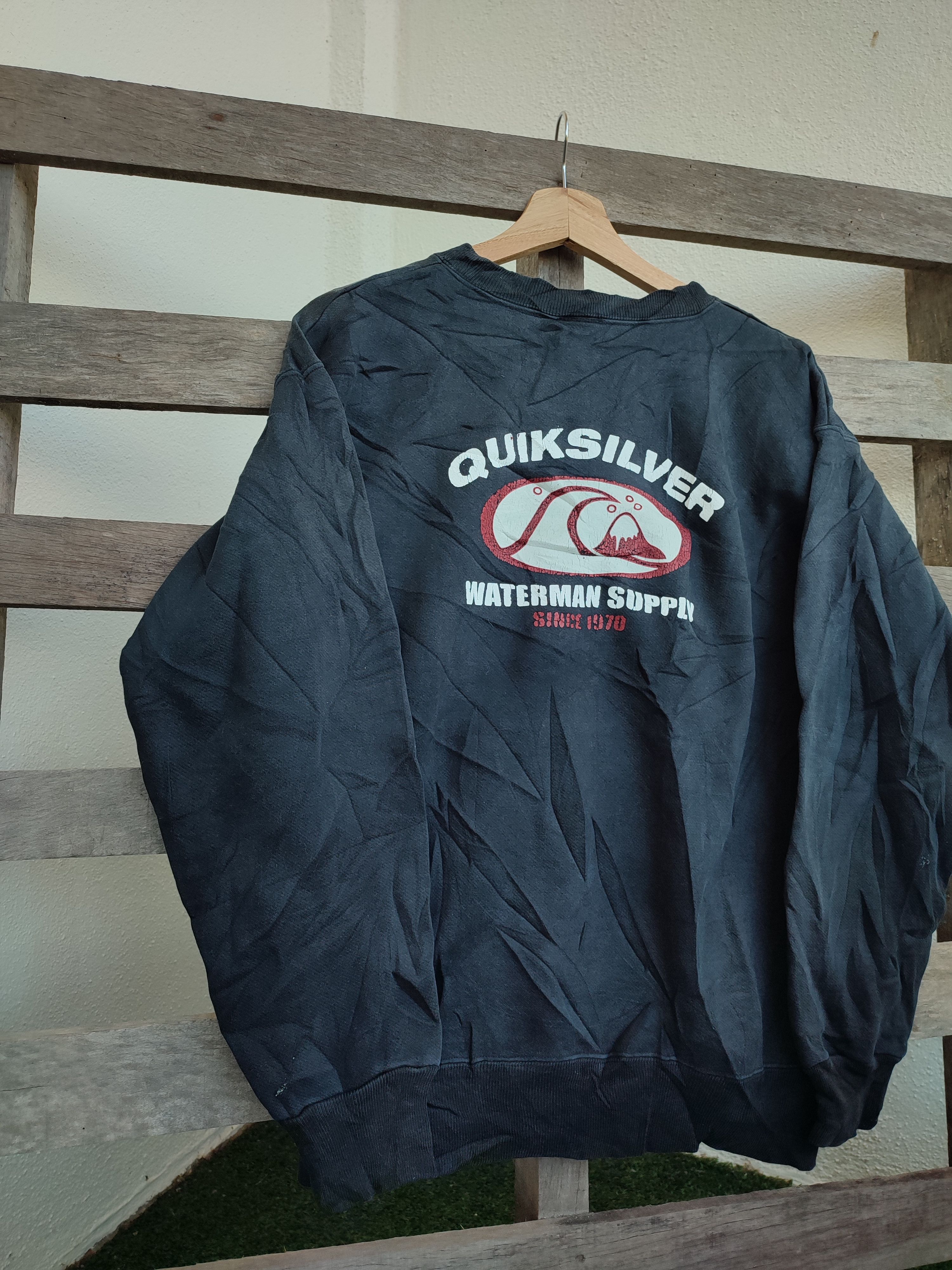 Quiksilver Vtg Quicksilver Waterman Supply Sweatshirt Size US M / EU 48-50 / 2 - 1 Thumbnail