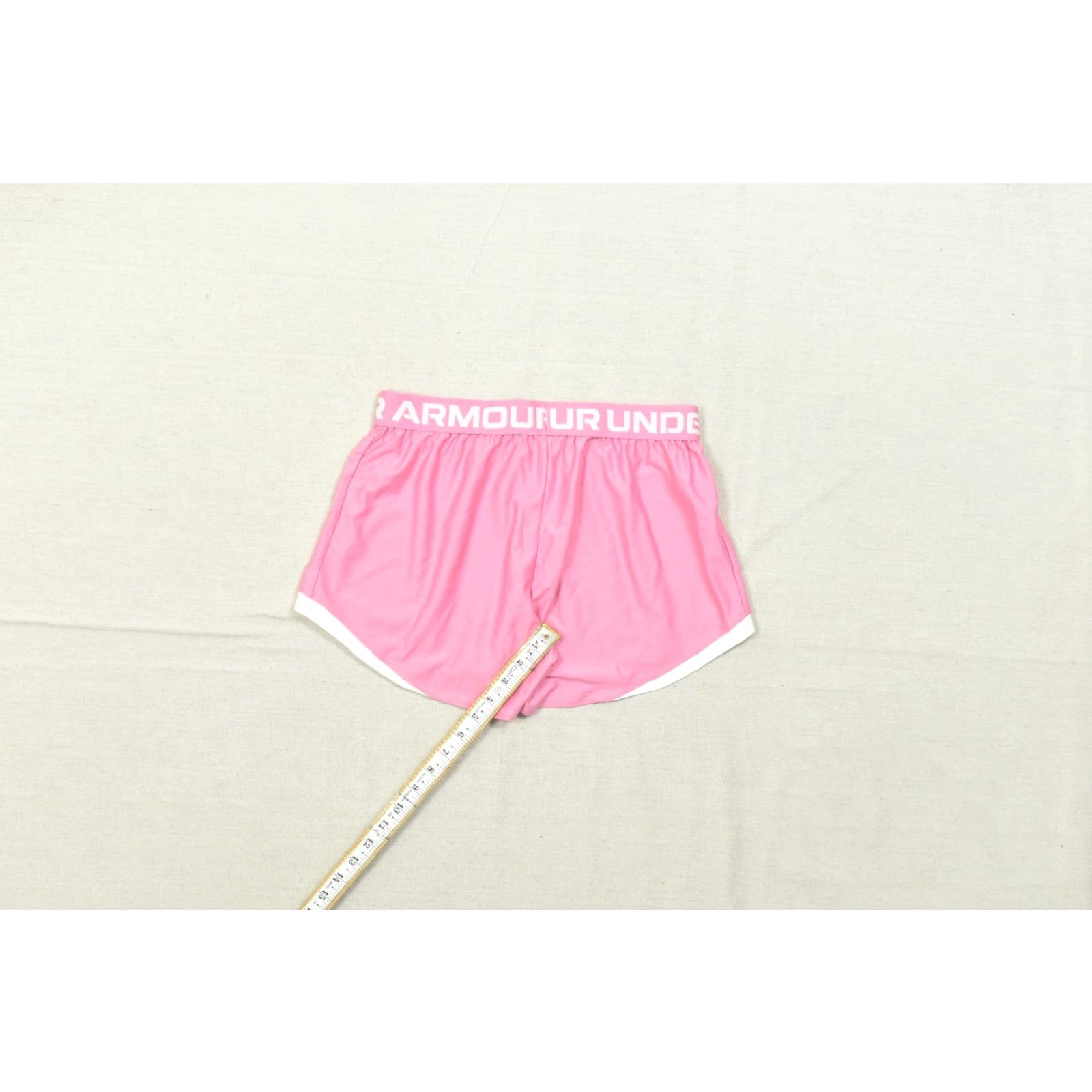 Under Armour Under Armour Women's Pink Play Up Shorts 3.0 Running Athletic Training M Medium-Long? Size 32" / US 10 / IT 46 - 4 Thumbnail