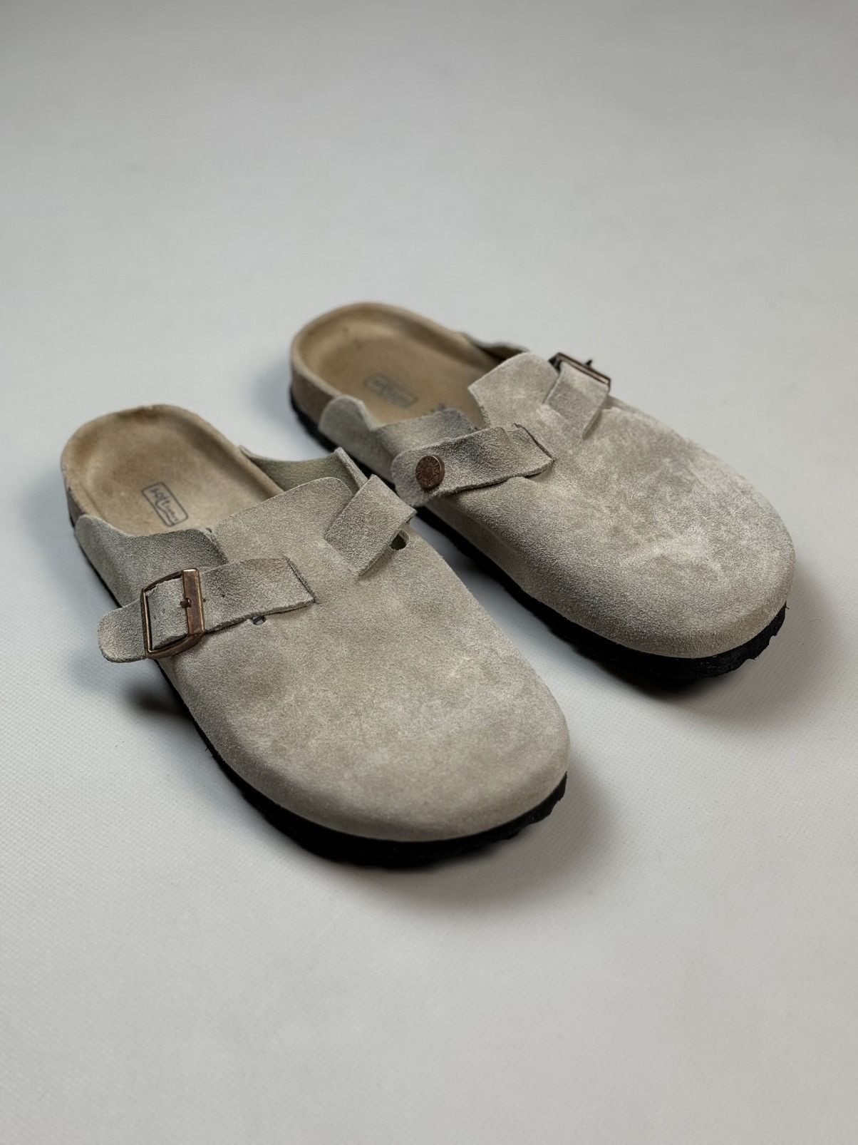 Birkenstock Birkenstock Boston Ladies Suede Clogs Sabo Shoes Flats Size US 7 / IT 37 - 2 Thumbnail