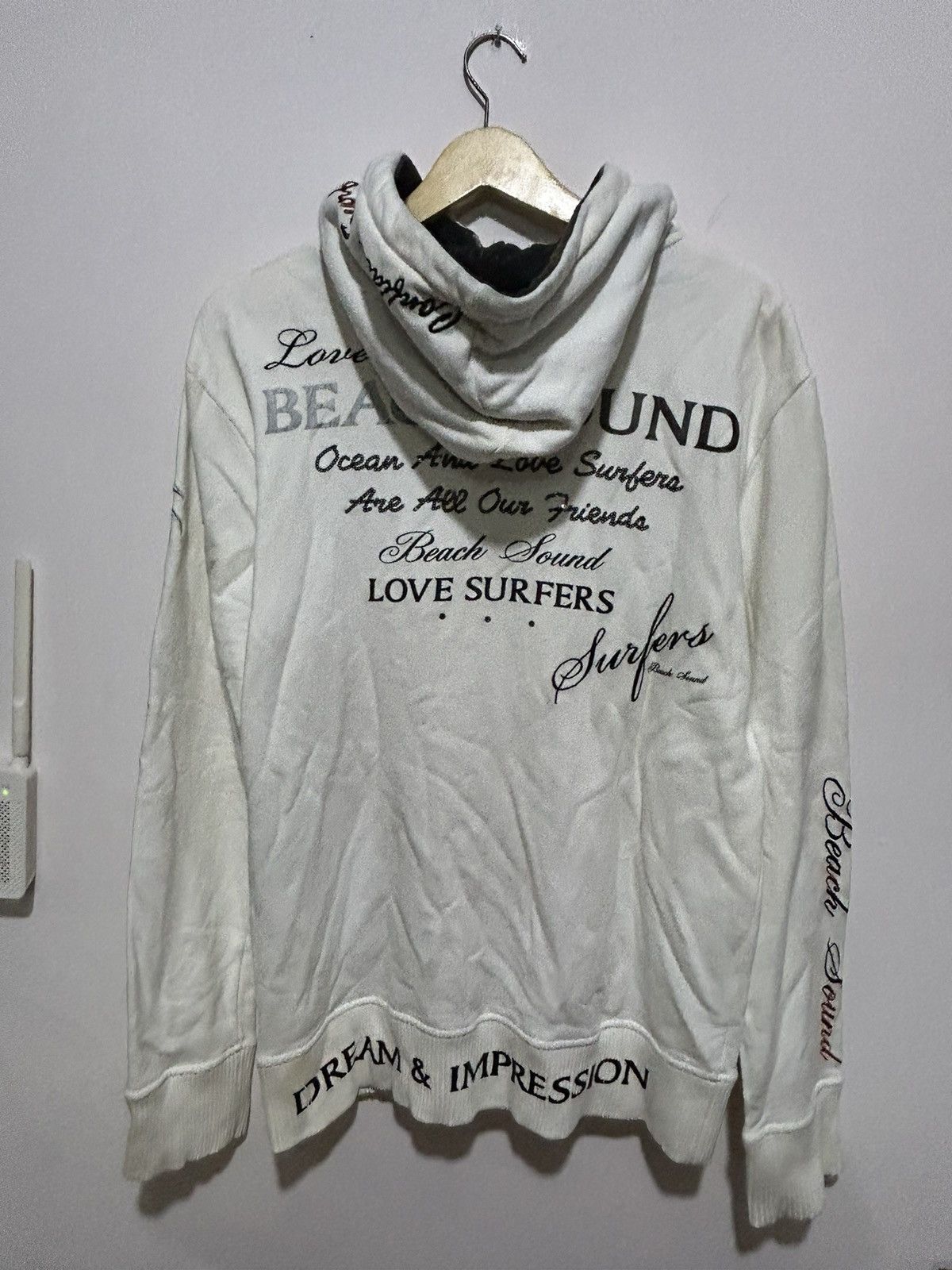 Japanese Brand 💸BINDINGOFFER💸Beach Sound Surfers Zip Hoodie Lgb Ifsix Size US L / EU 52-54 / 3 - 8 Thumbnail