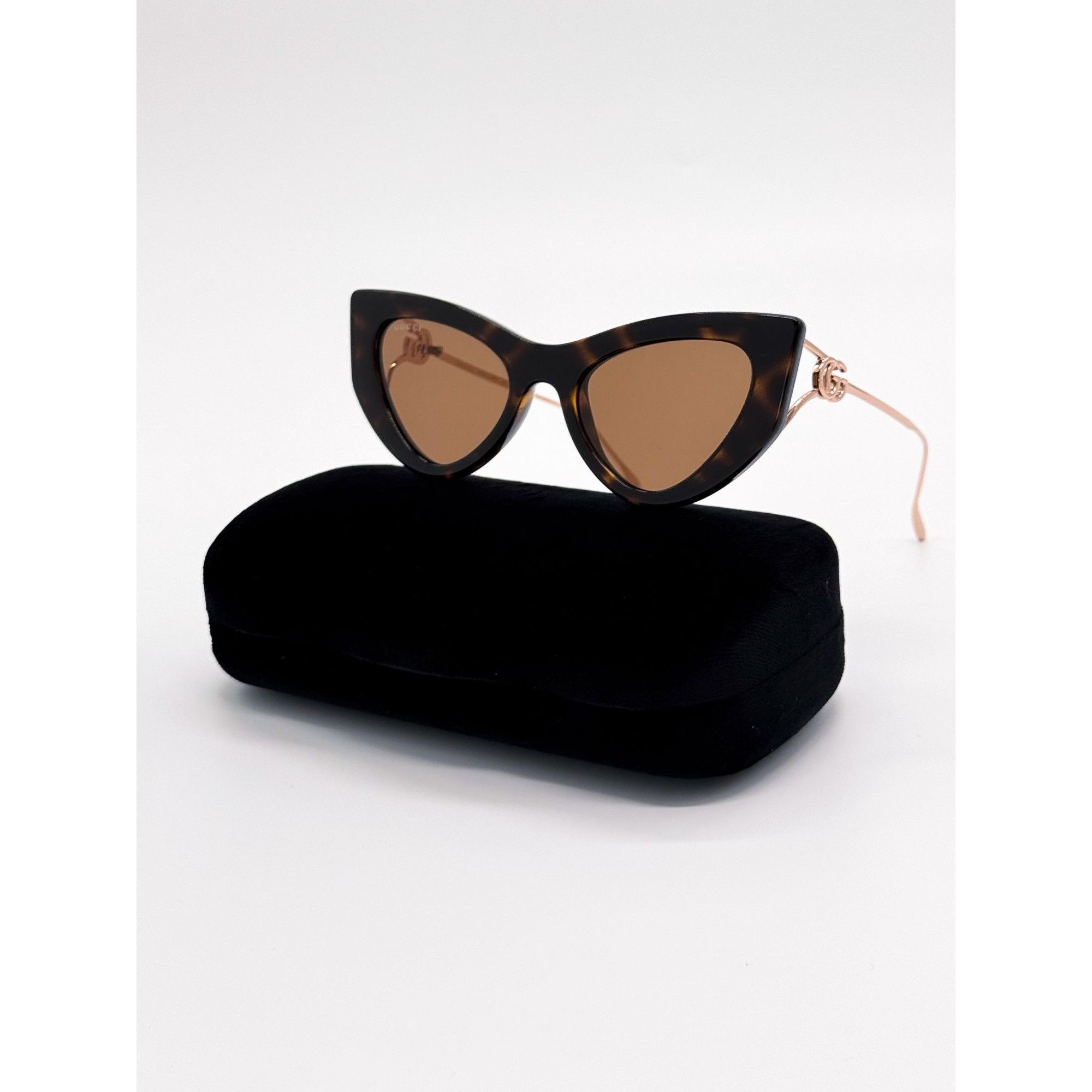 Gucci NEW GUCCI SUNGLASSES GG1565S 002 HAVANA WOMEN EYEWEAR Size ONE SIZE - 1 Thumbnail