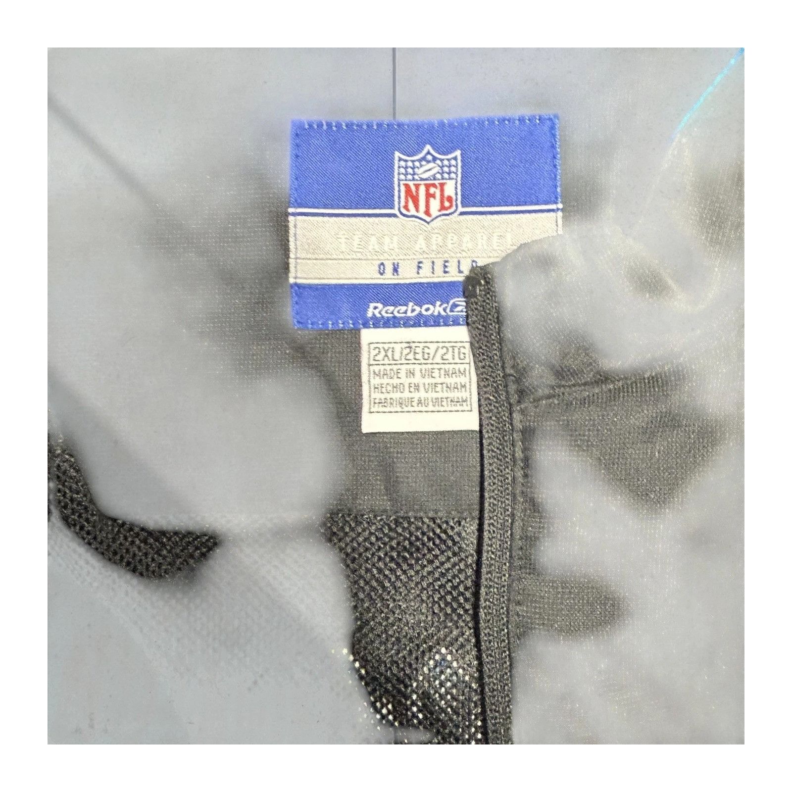 Reebok Carolina Panthers NFL Reebok Jacket Black On FIeld Size US XL / EU 56 / 4 - 2 Thumbnail