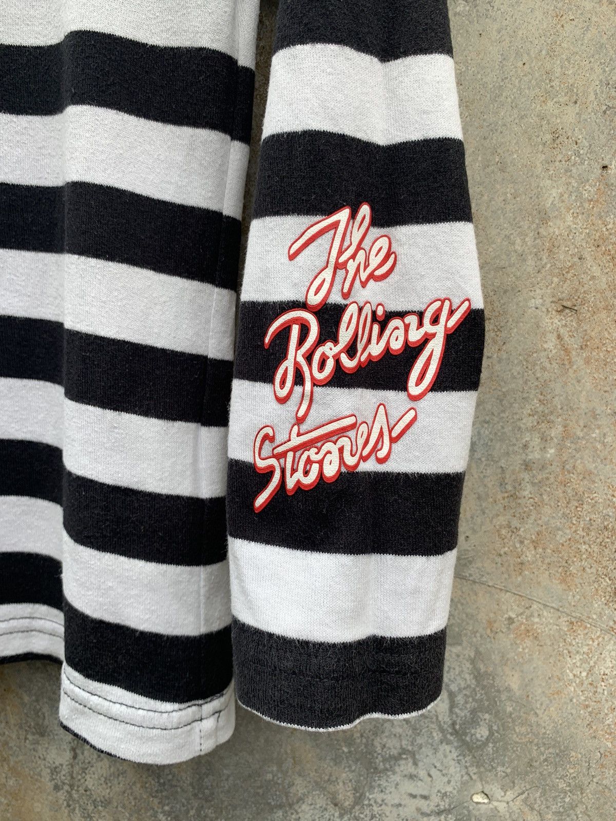 The Rolling Stones 2012 The Rolling Stones by a.v.v Stripes Longsleeve Tee Size S / US 4 / IT 40 - 5 Thumbnail