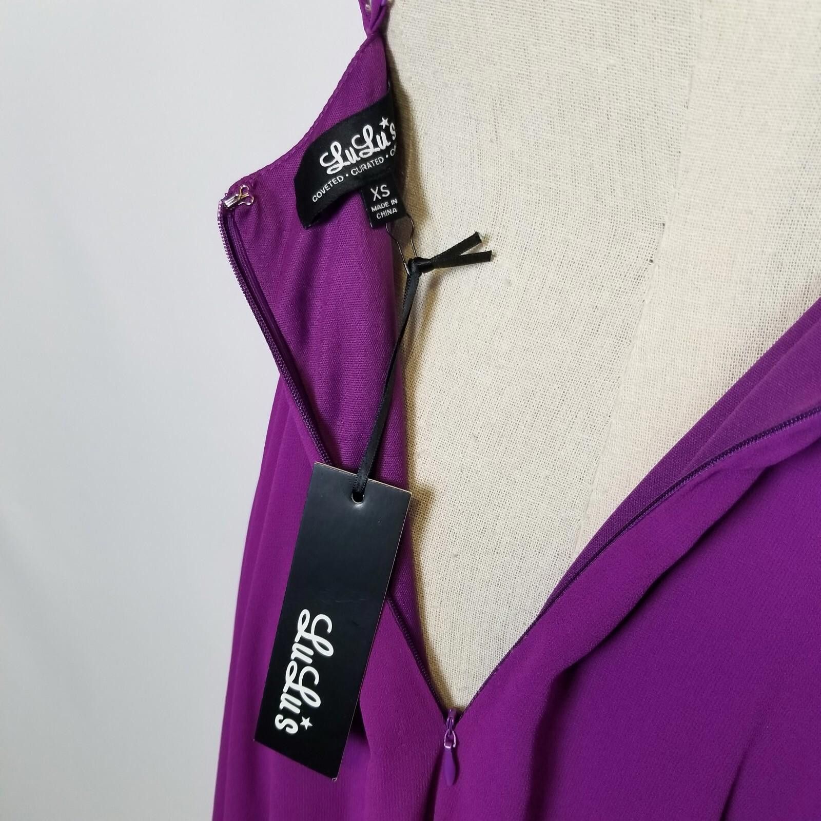 Lulus NWT Lulus Mythical Kind Of Love Maxi Dress Purple XS Size XS / US 0-2 / IT 36-38 - 7 Thumbnail