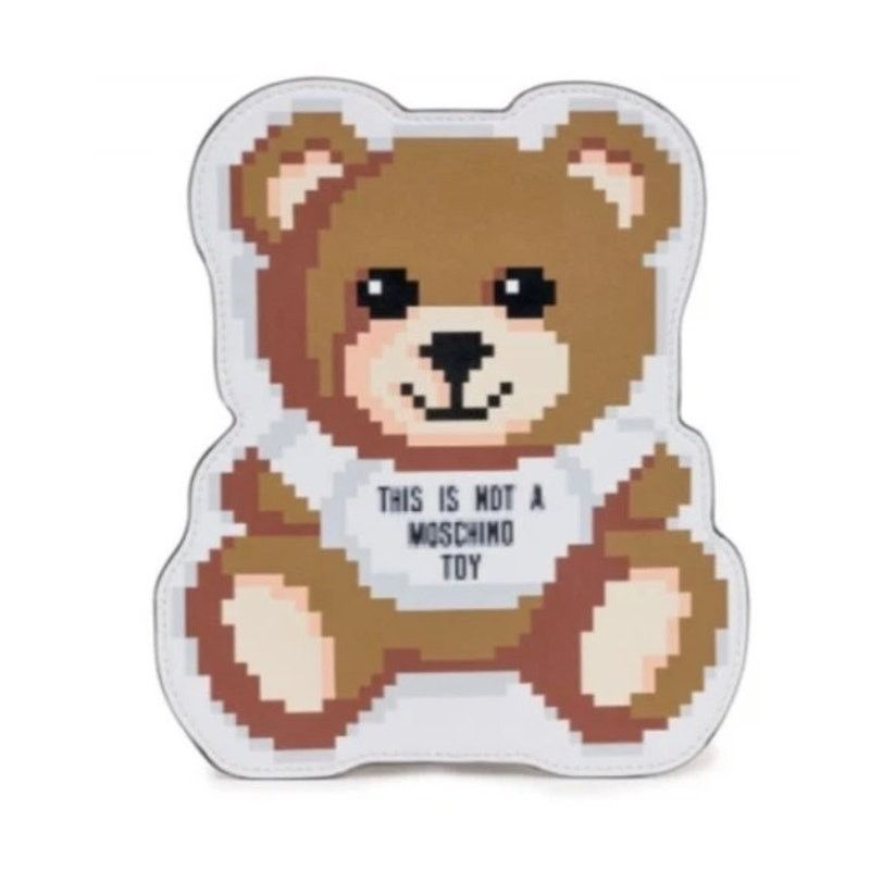 Moschino AW19 Moschino Couture Jeremy Scott Teddy Bear Pouch Clutch Size ONE SIZE - 1 Thumbnail