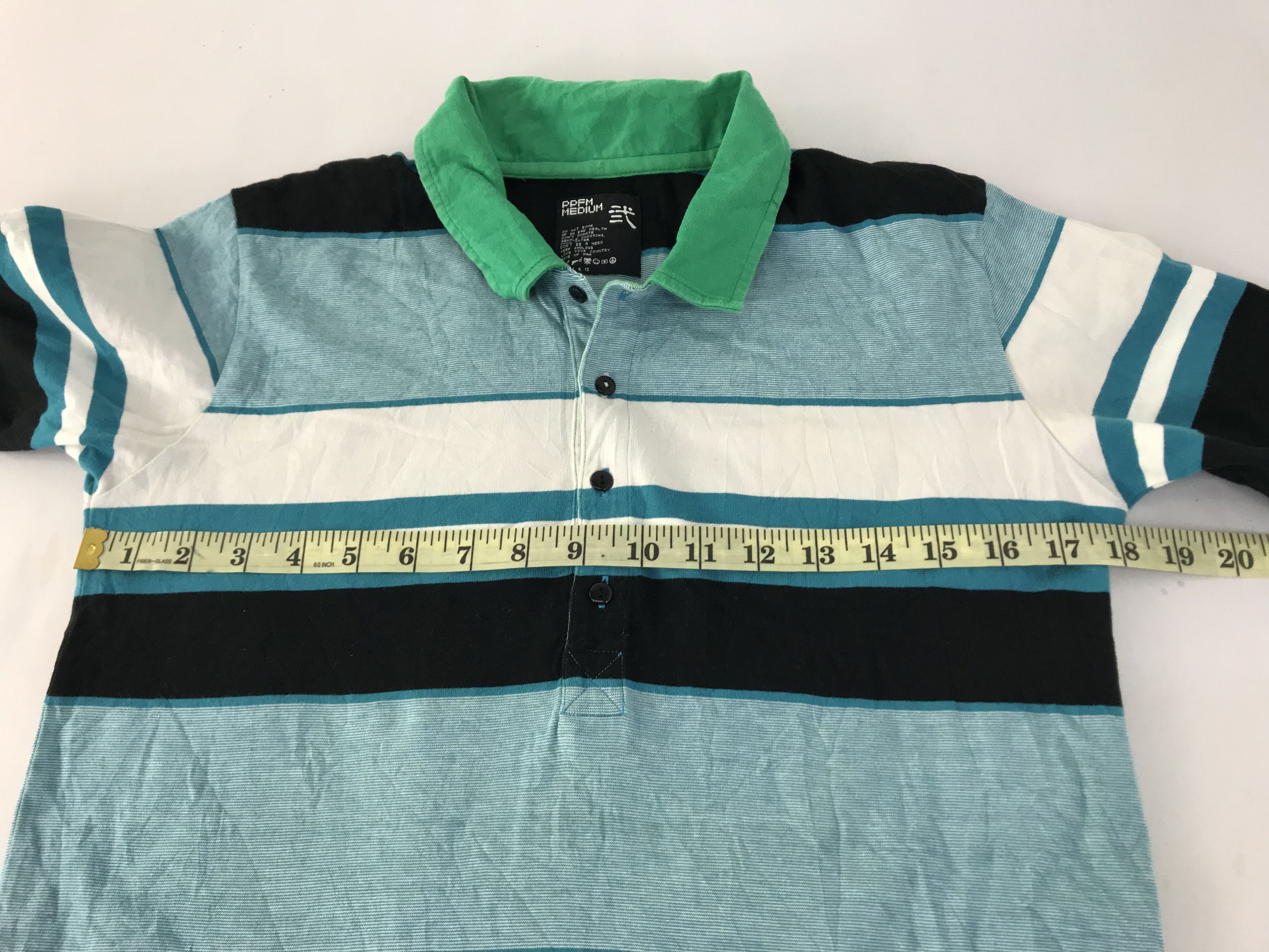 PPFM PPFM Striped Tee T-shirt Polo Embroidery Logo Size US S / EU 44-46 / 1 - 8 Thumbnail