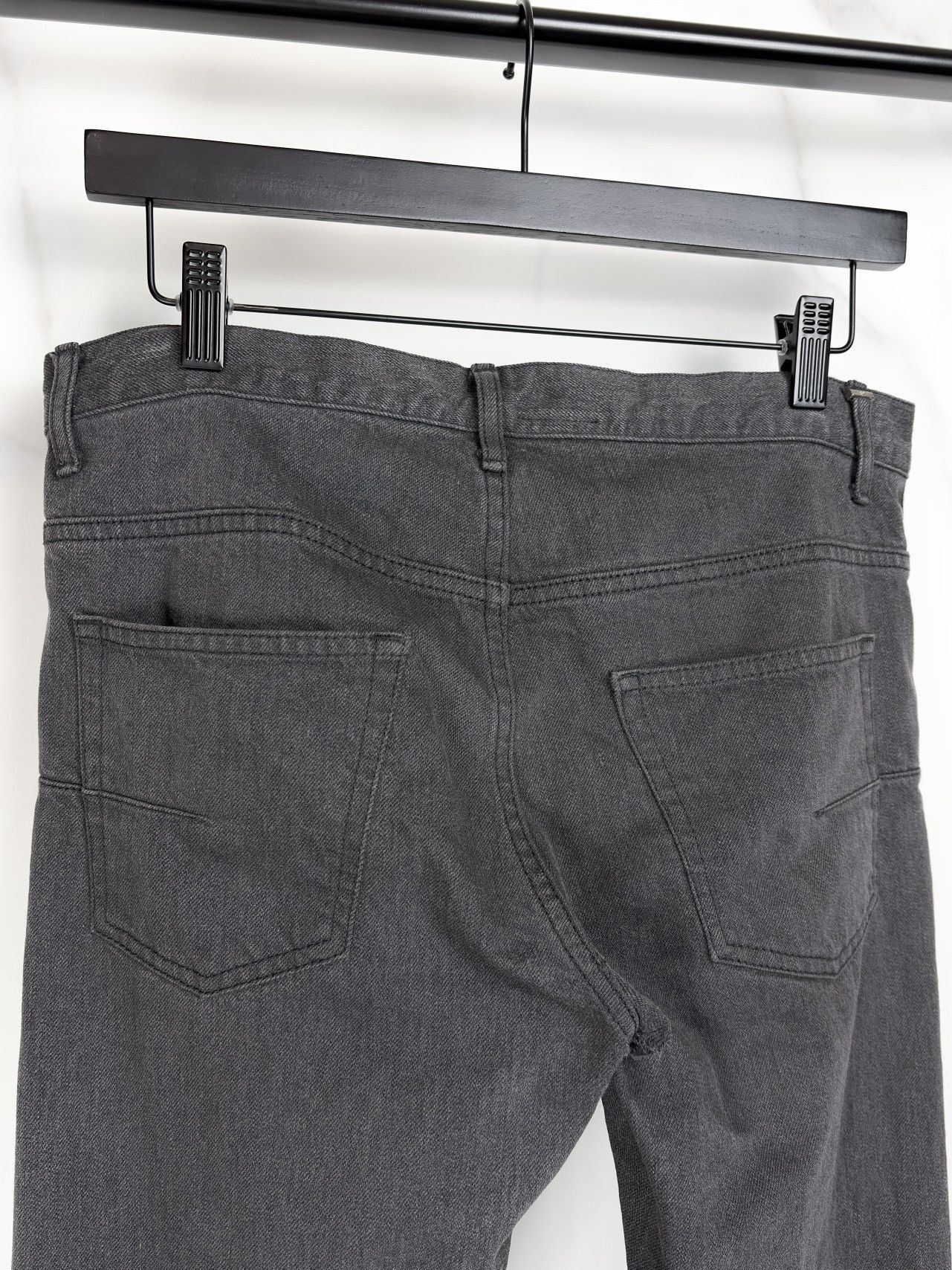 Dior Dior Homme Unaltered Dark Gray Skinny Denim Jeans KVA Size US 30 / EU 46 - 4 Thumbnail