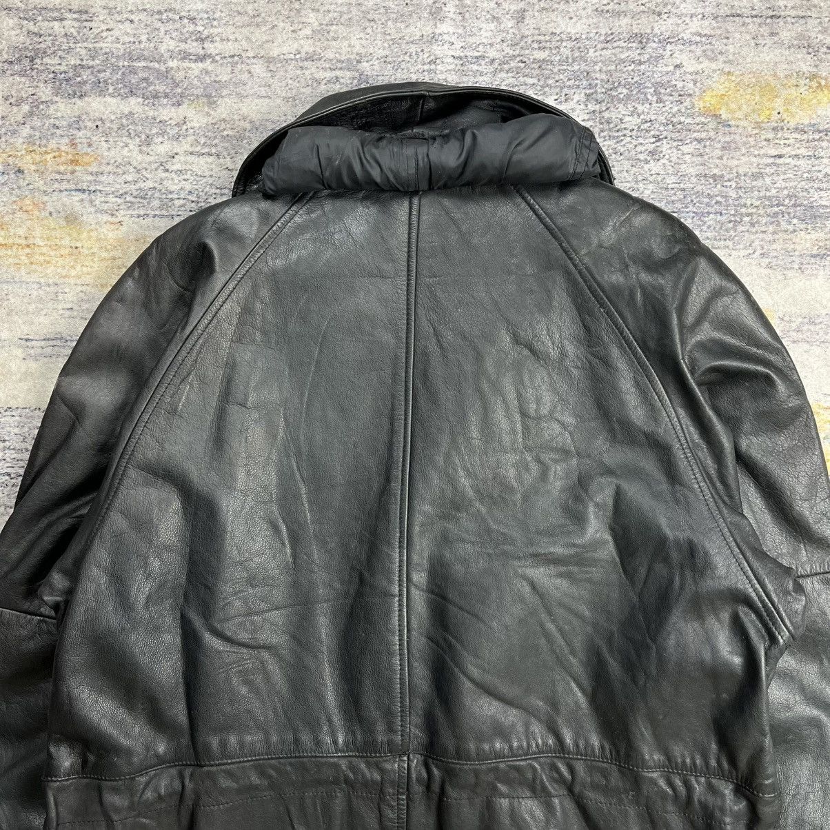 Boneville Vintage Boneville Navy Arctic multi pocket leather jacket Size US M / EU 48-50 / 2 - 10 Thumbnail
