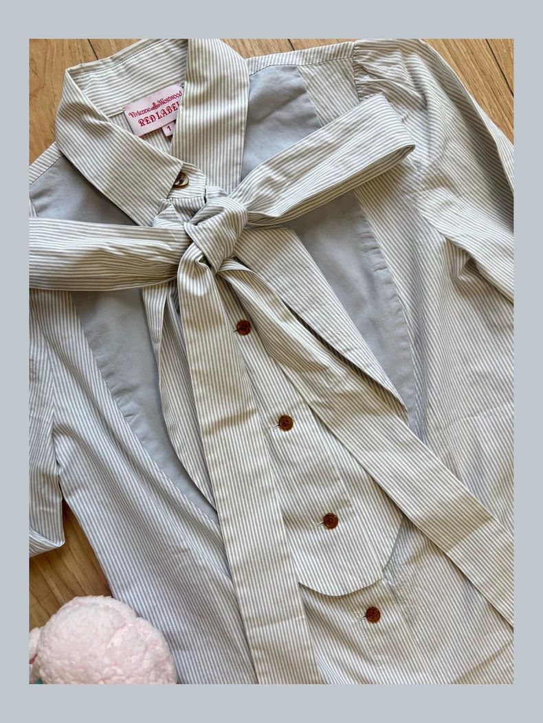 Vivienne Westwood Vivienne Westwood size1 Striped shirt Size M / US 6-8 / IT 42-44 - 4 Thumbnail
