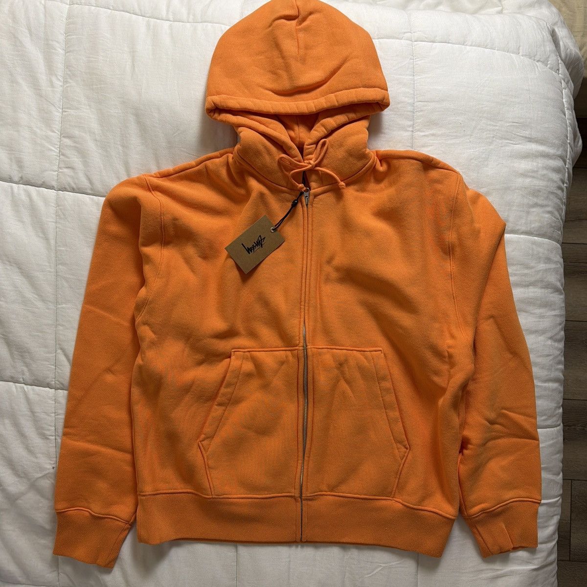 Stussy SS2026 Stussy zip up hoodie Size US L / EU 52-54 / 3 - 3 Thumbnail