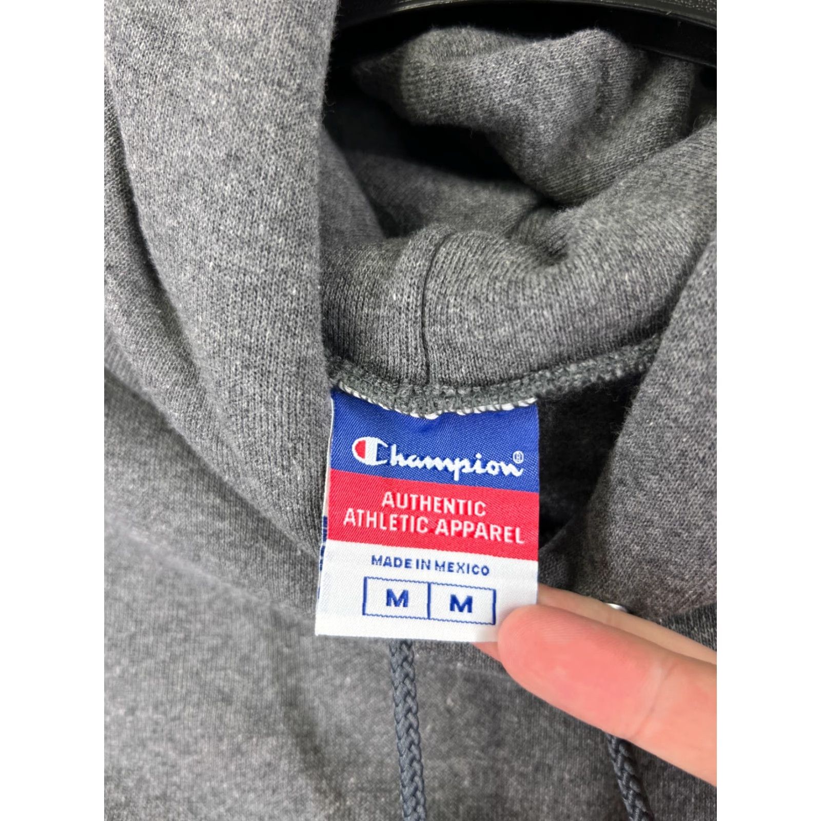 Champion Champion Sweatshirt Adult Medium Gray Long Sleeve Pullover Pocket Cotton Mens Size US M / EU 48-50 / 2 - 7 Thumbnail