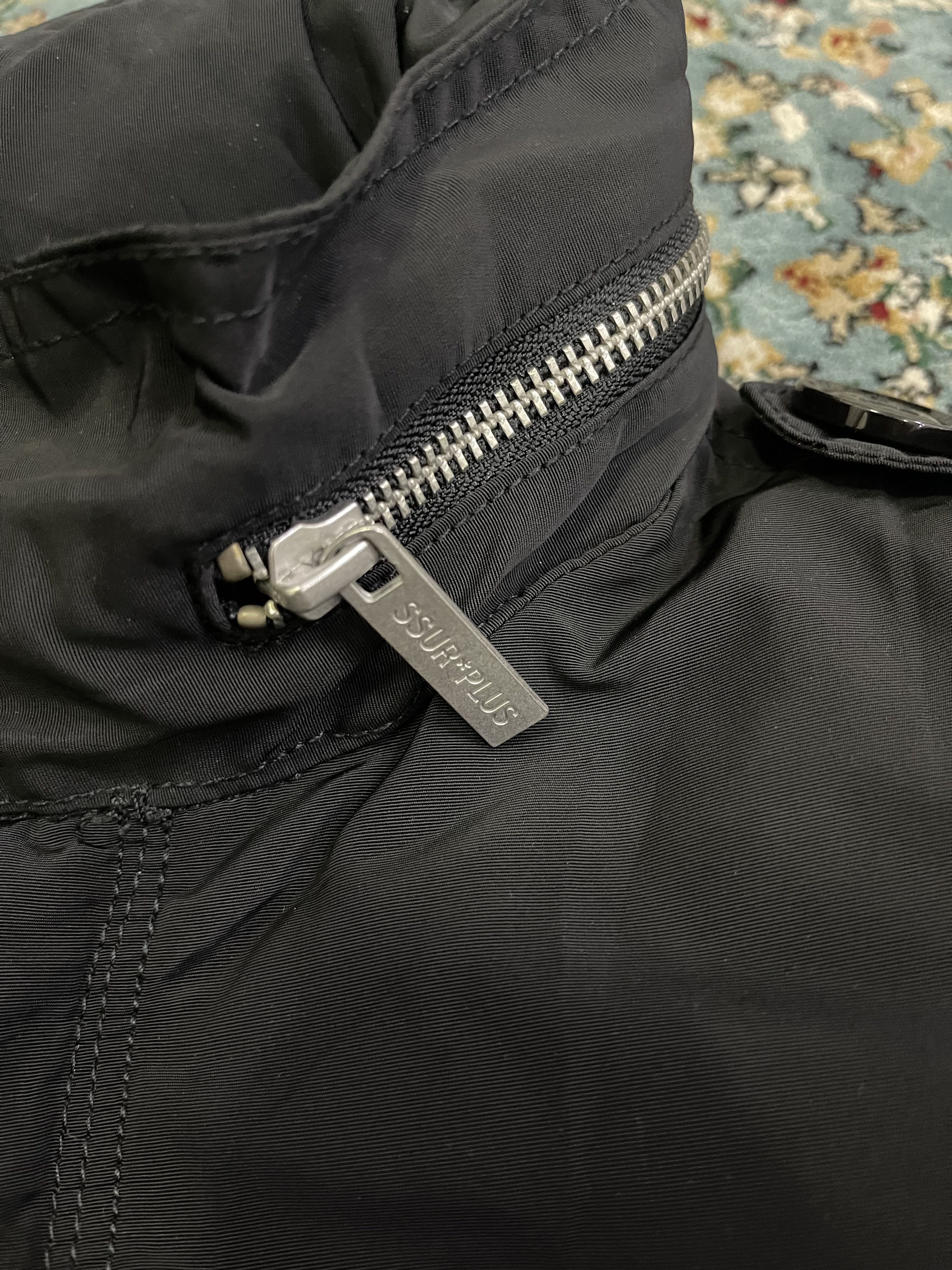 SSUR AW18 SSUR Safety Reflector Puffer Jacket “Make Love Not War” Size US M / EU 48-50 / 2 - 6 Thumbnail