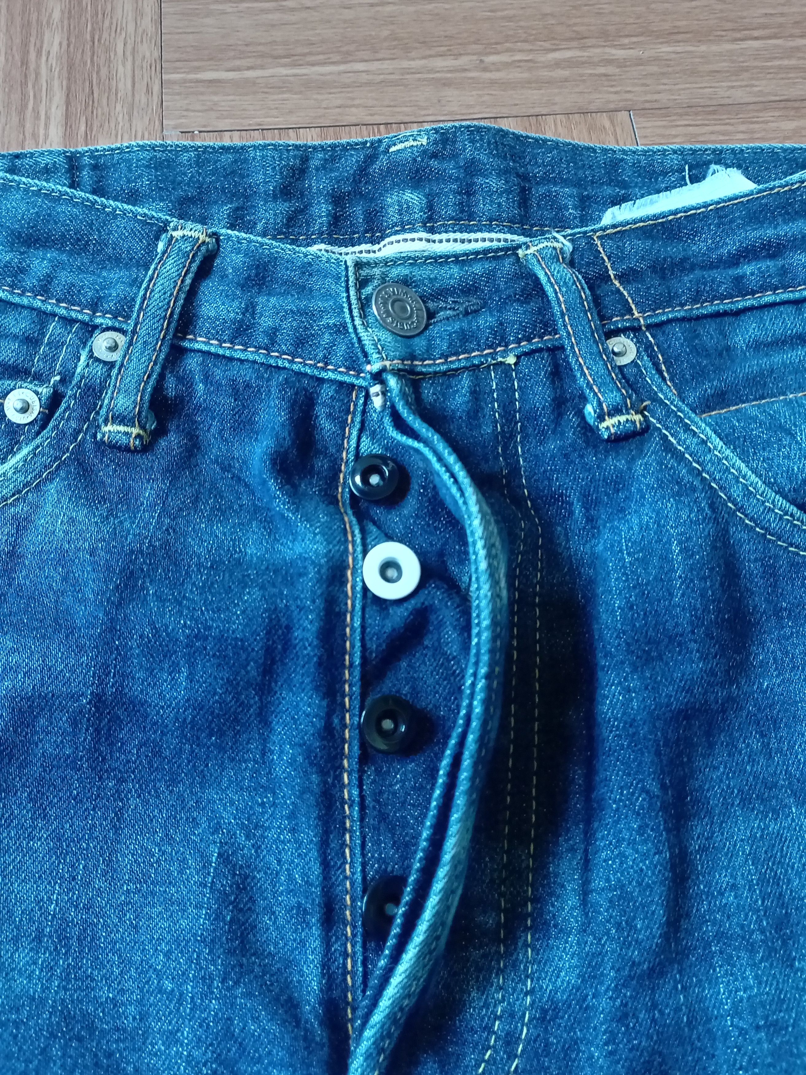 Visvim Vintage Distress Visvim 01R Selvedge Jeans Made in Japan Size US 30 / EU 46 - 8 Thumbnail