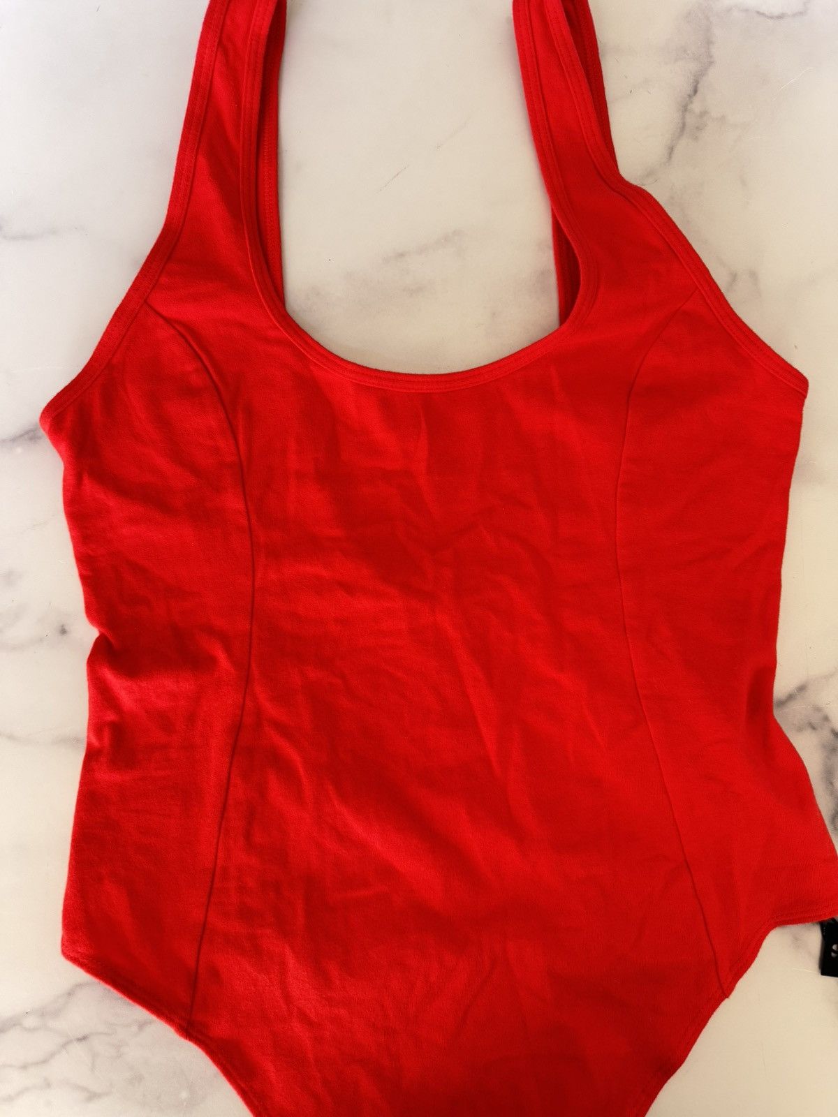 Other Oneractive bodysuit M muscle mommy red high leg M Size M / US 6-8 / IT 42-44 - 2 Thumbnail