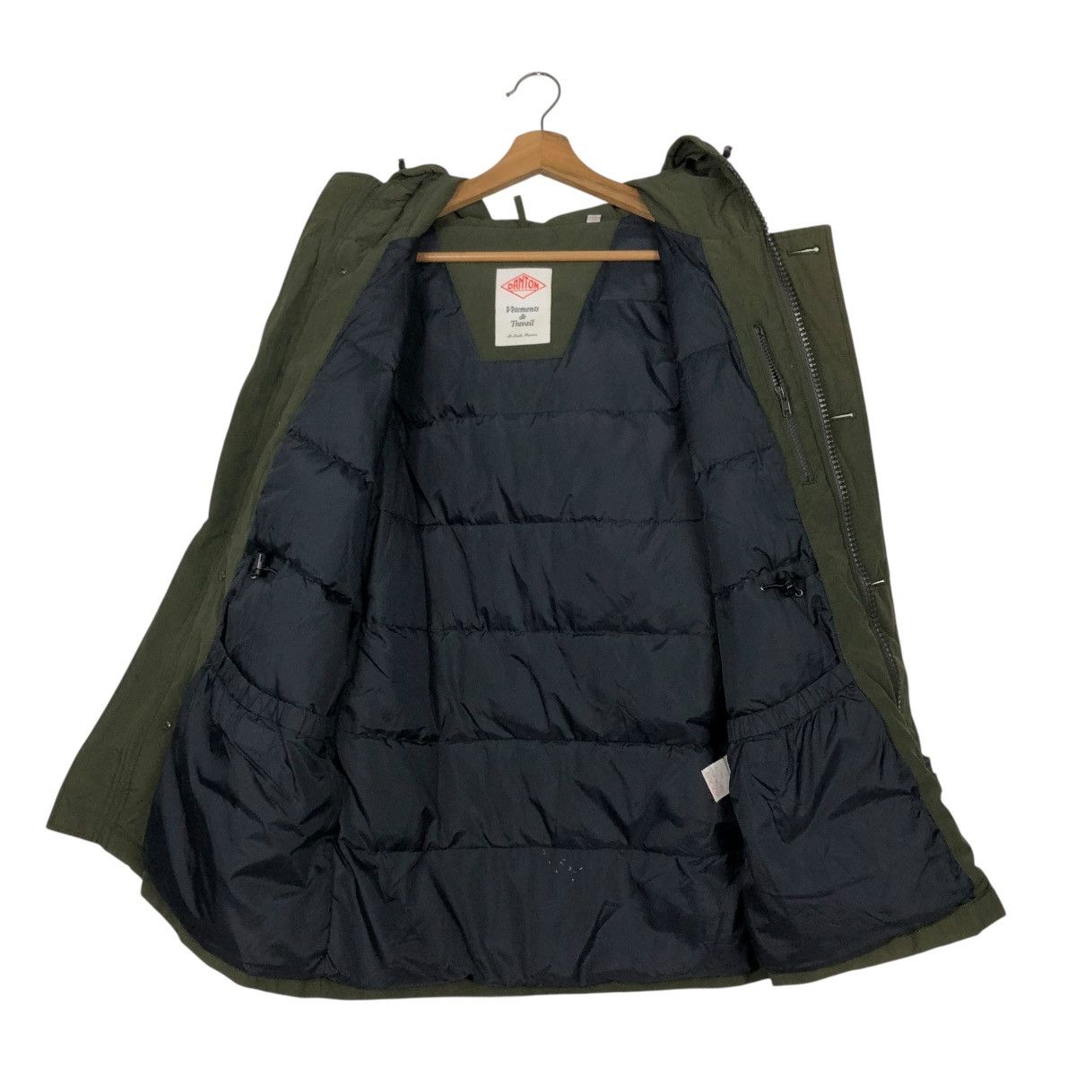 Danton 🔥VINTAGE CHORE JACKET DANTON VETEMENTS DE TRAVAILS SUN FADE Size US M / EU 48-50 / 2 - 16 Thumbnail