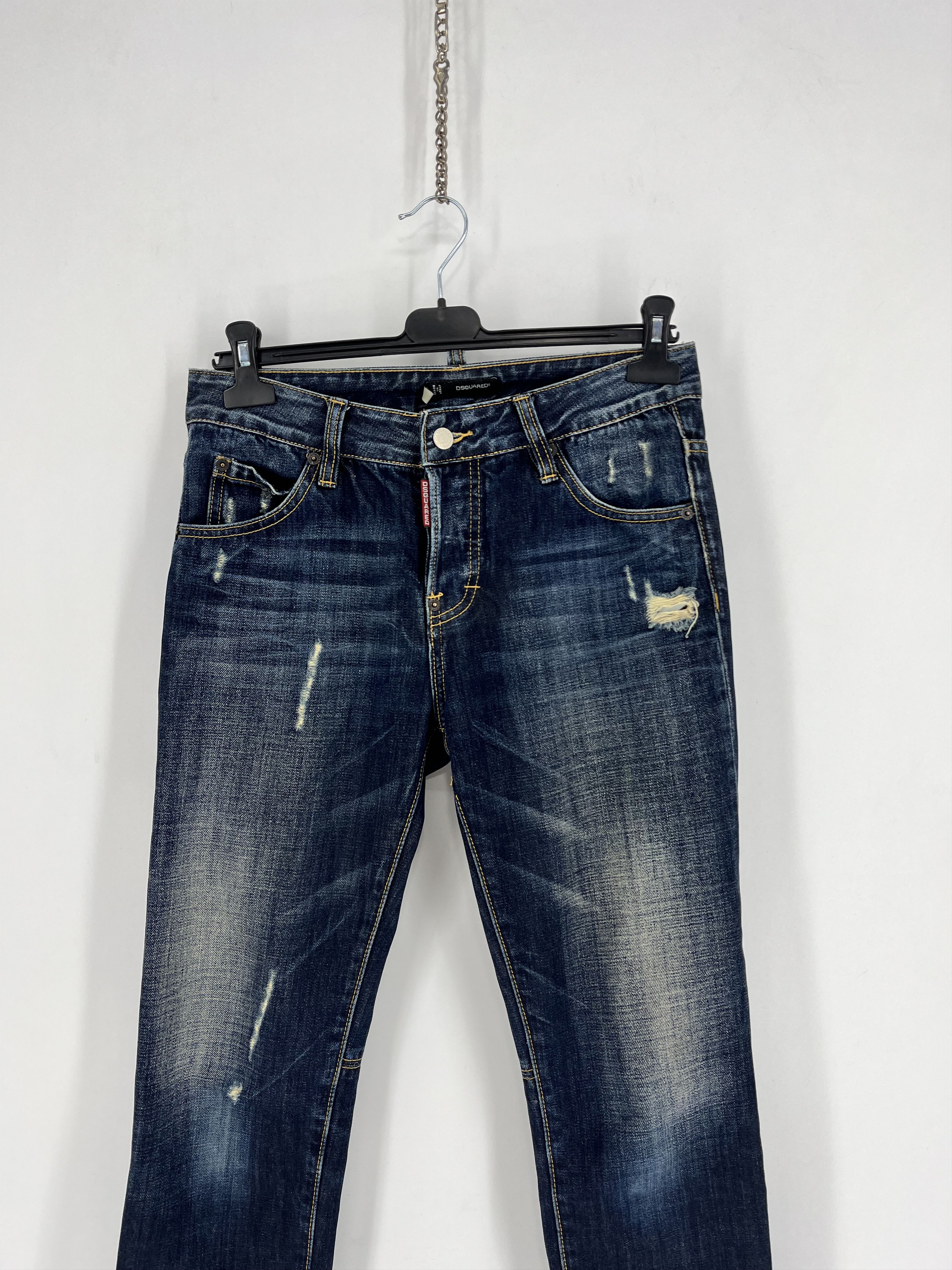 Dsquared2 Vintage Dsquared2 Jeans Denim Skinny Fit Luxary Style Size US 27 - 2 Thumbnail