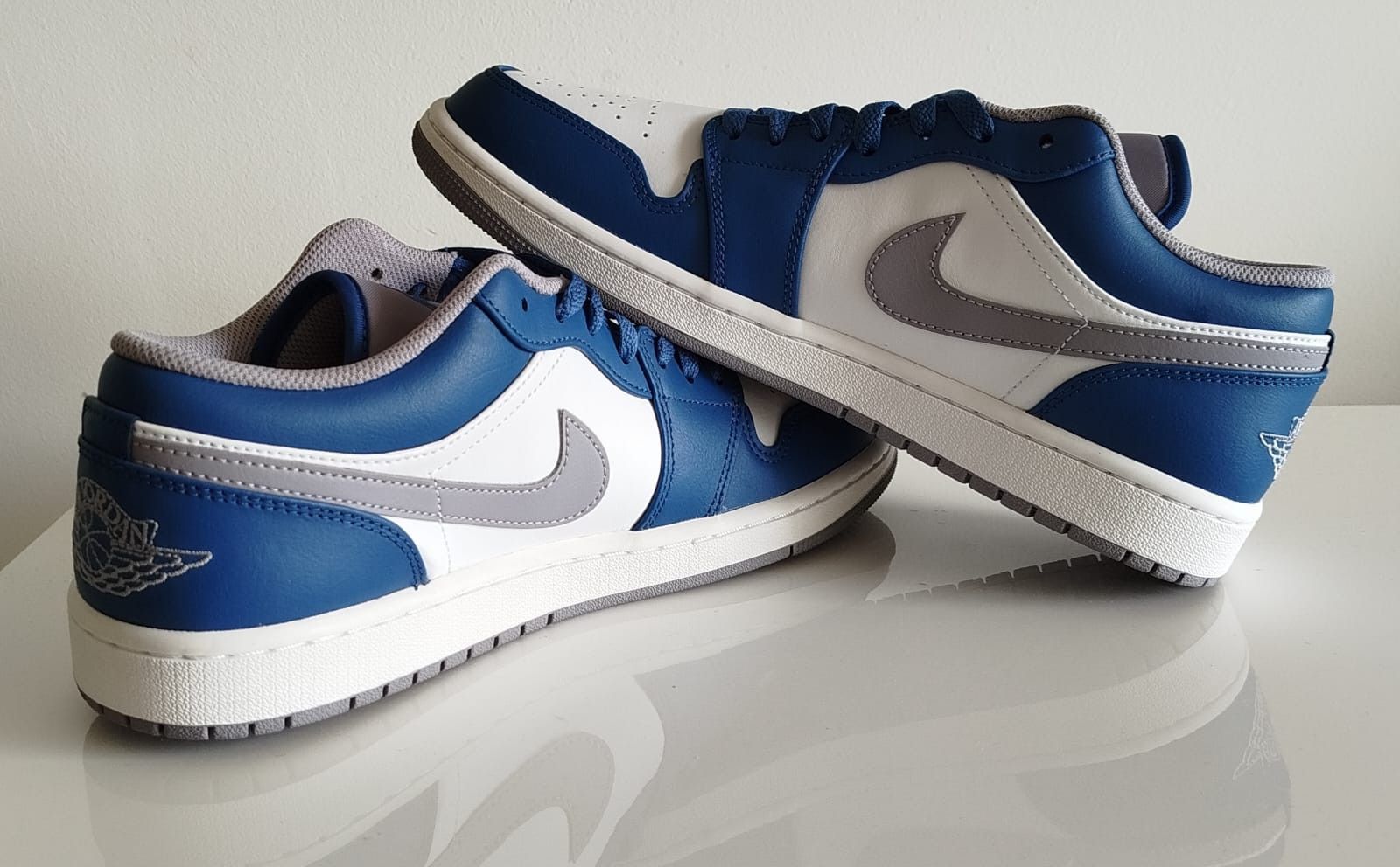 Jordan Brand Jordan 1 Low True Blue Size US 10 / EU 43 - 6 Thumbnail