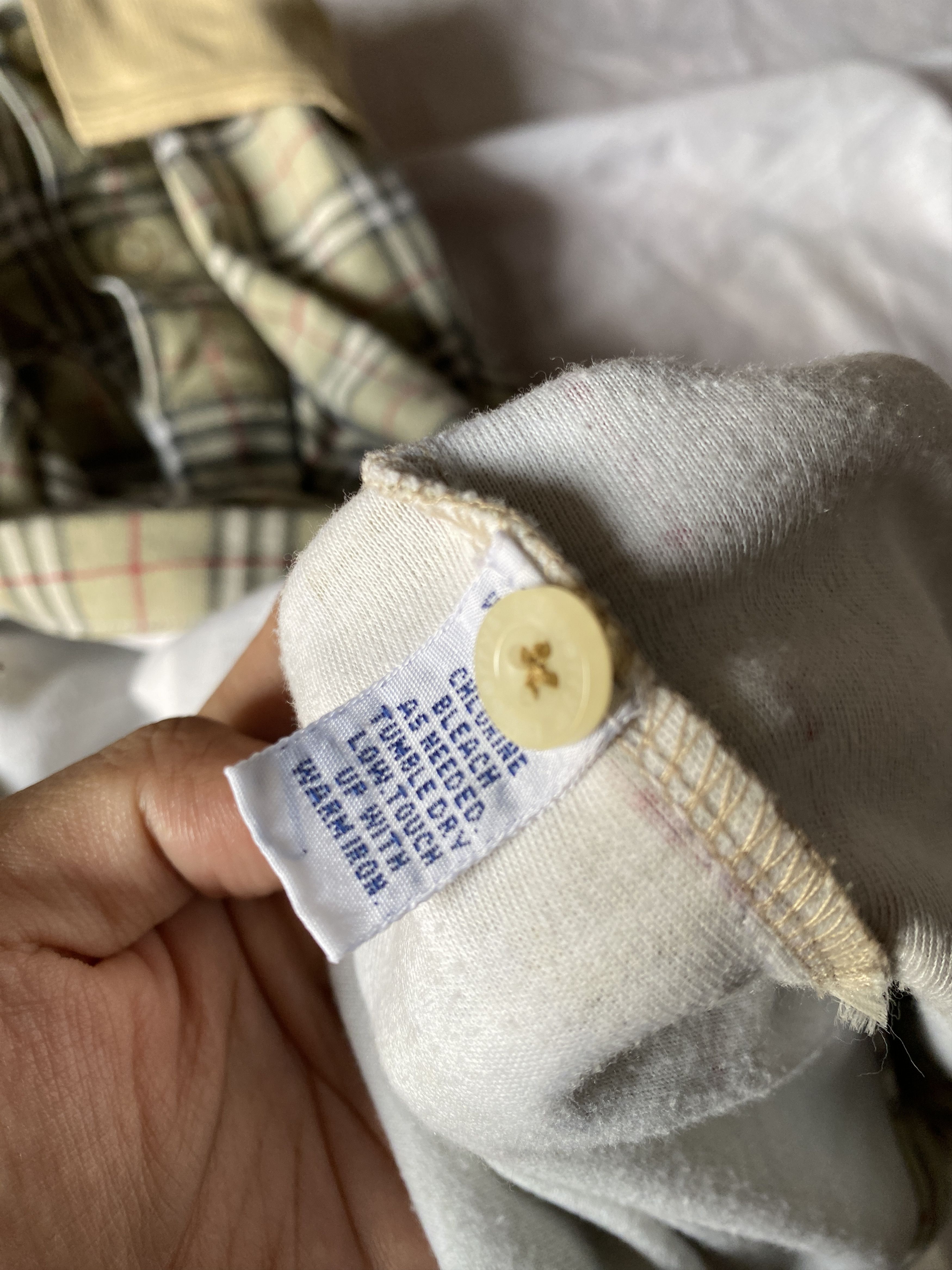 Burberry × Vintage Vintage Burberrys Poloshirt Long Sleeve Size US M / EU 48-50 / 2 - 3 Thumbnail