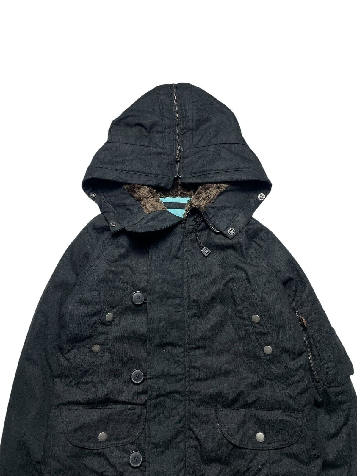 BUFFALO BOBS 2000’s Tettsu - Cyber Military Style Jacket Size US M / EU 48-50 / 2 - 4 Thumbnail