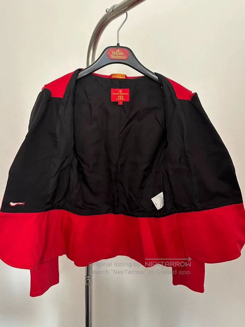 Vivienne Westwood Vivienne Westwood Red Heart Collar Blazer . Size US M / EU 48-50 / 2 - 6 Thumbnail