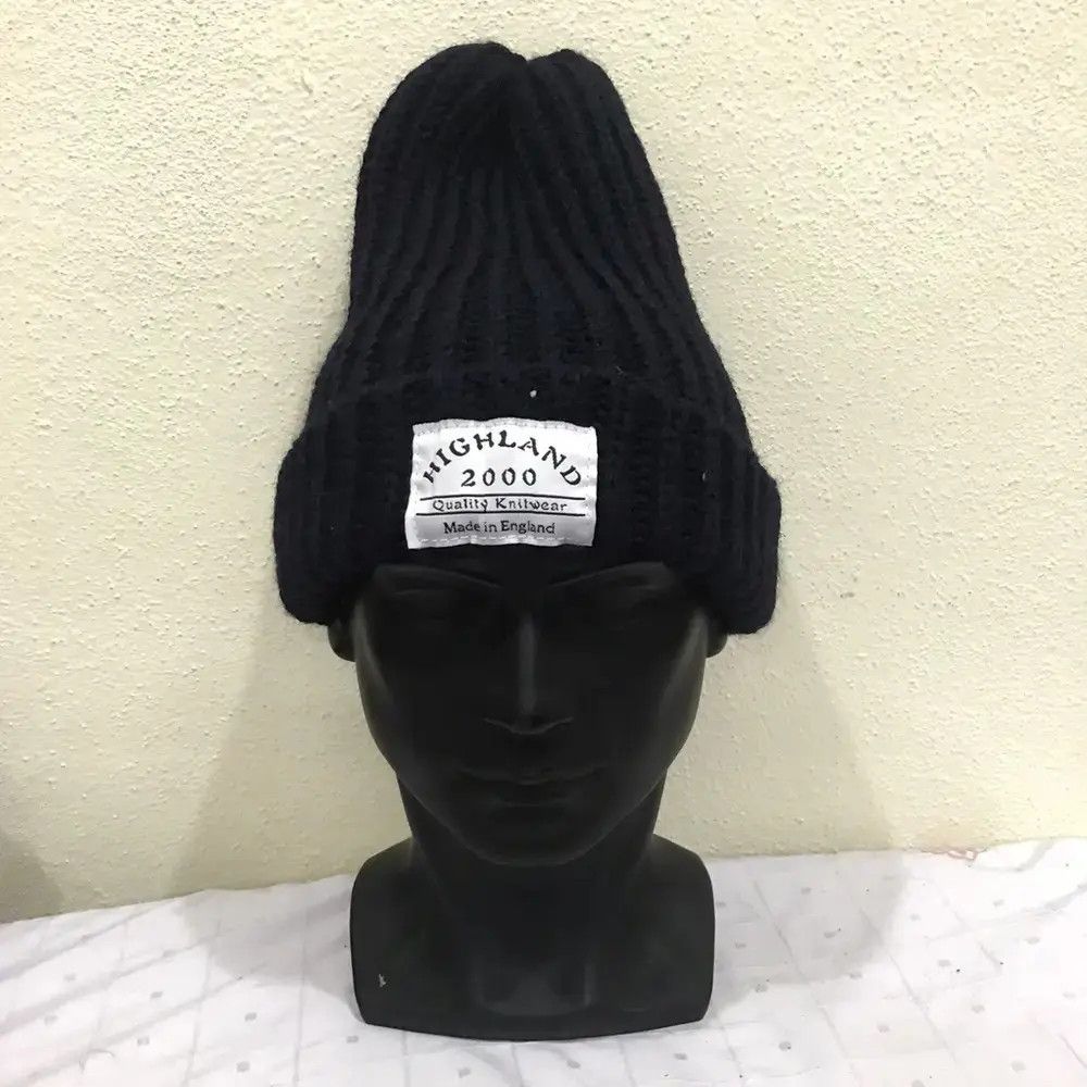 Vintage Highland Knit Beanie Hat Size ONE SIZE - 2 Thumbnail