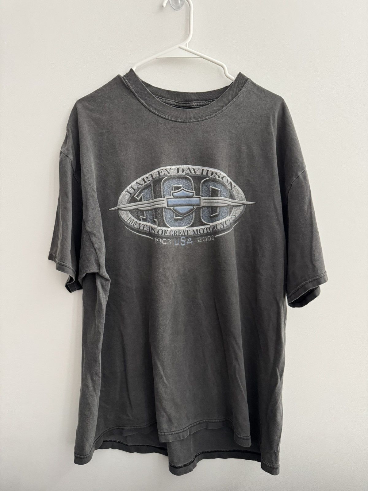 Hanes Harley Davidson vintage Tee sz. XL Size US XL / EU 56 / 4 - 1 Thumbnail