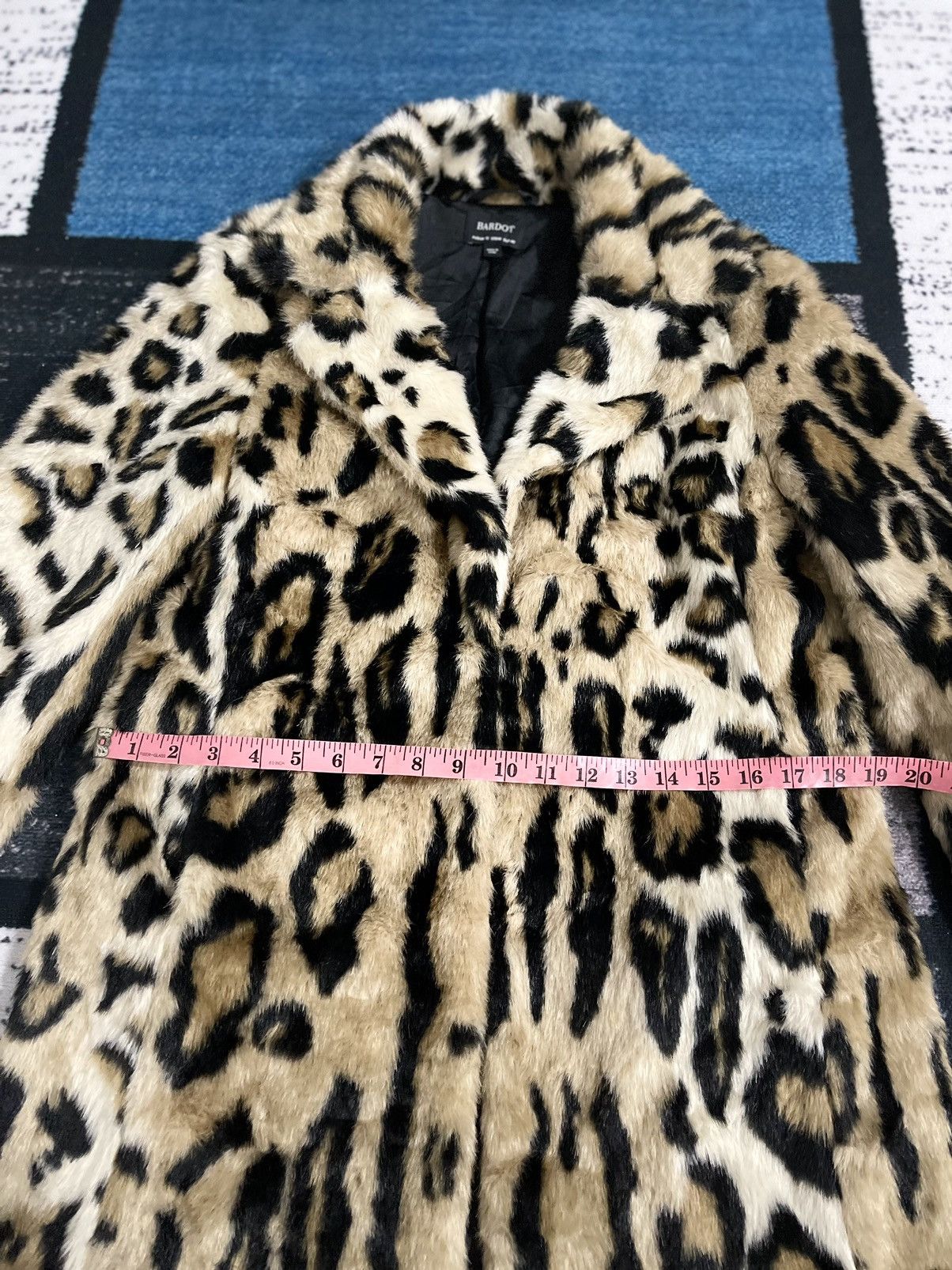 Japanese Brand VINTAGE BARDOT LEOPARD PRINT AUSTRALIAN DESIGN COAT Size M / US 6-8 / IT 42-44 - 19 Thumbnail