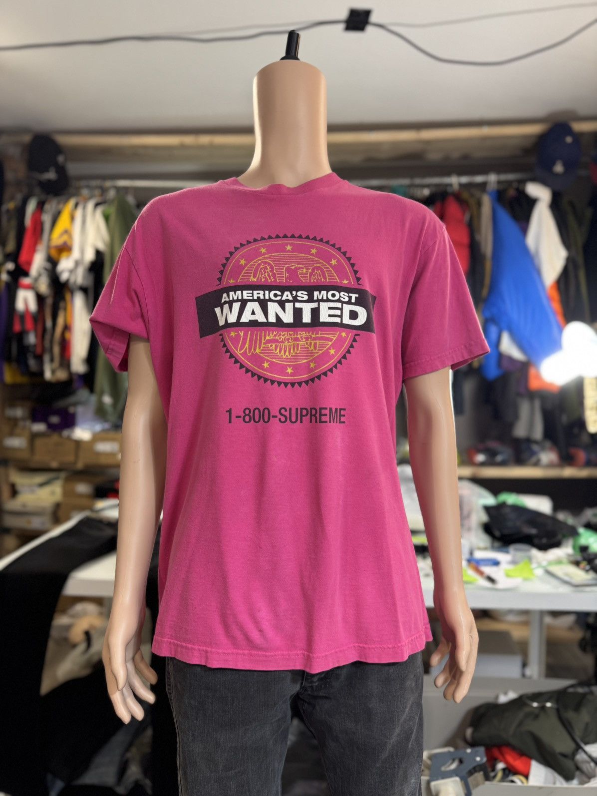 Supreme ❌ AMERICA’S MOST WANTED❌ @2014 Size XL RARE Size US XL / EU 56 / 4 - 2 Thumbnail