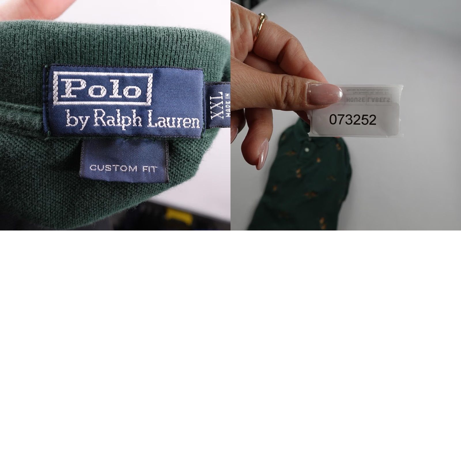 Polo Ralph Lauren VINTAGE Ralph Lauren Polo Shirt Mens 2XL Green Mallard Duck Hunting Embroidered Size US XXL / EU 58 / 5 - 8 Thumbnail
