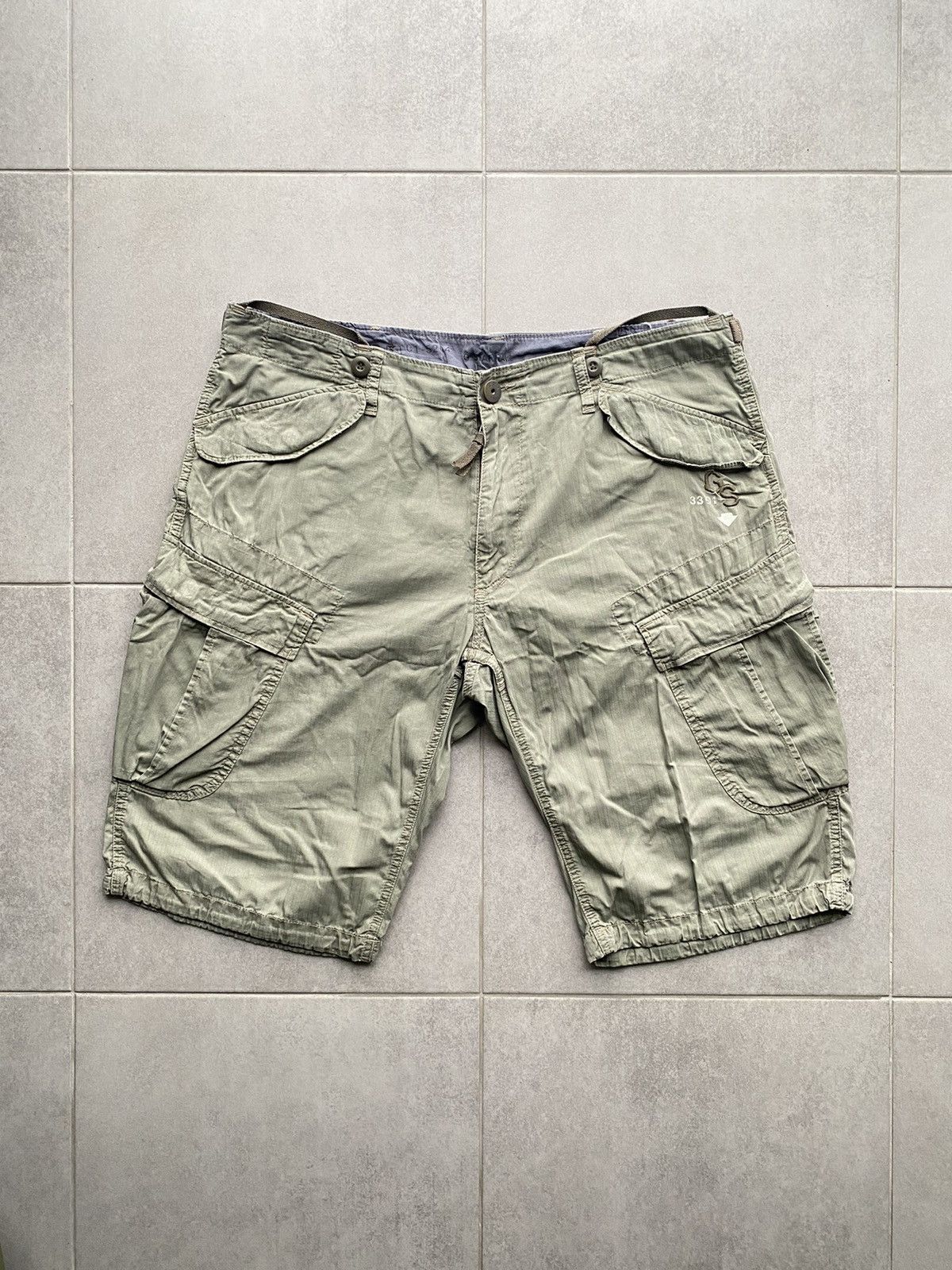 G-Star Vintage G Star Cargo Shorts Size US 38 / EU 54 - 3 Thumbnail