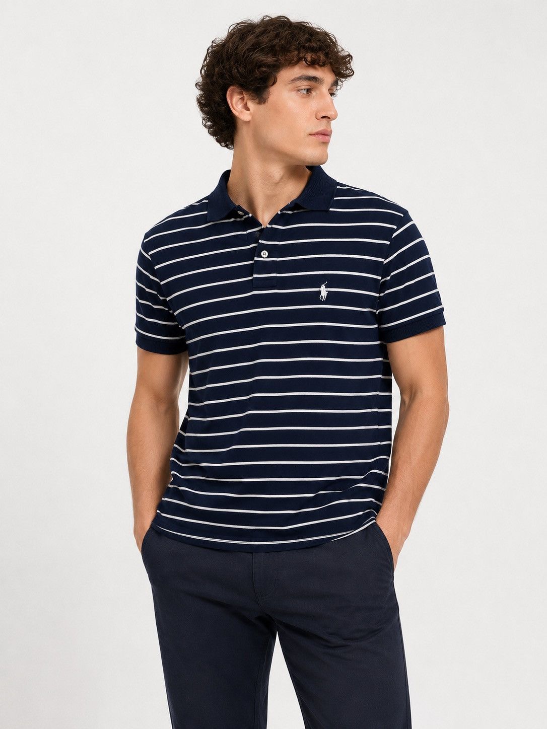 Polo Ralph Lauren Striped Polo Shirt PRL Size S