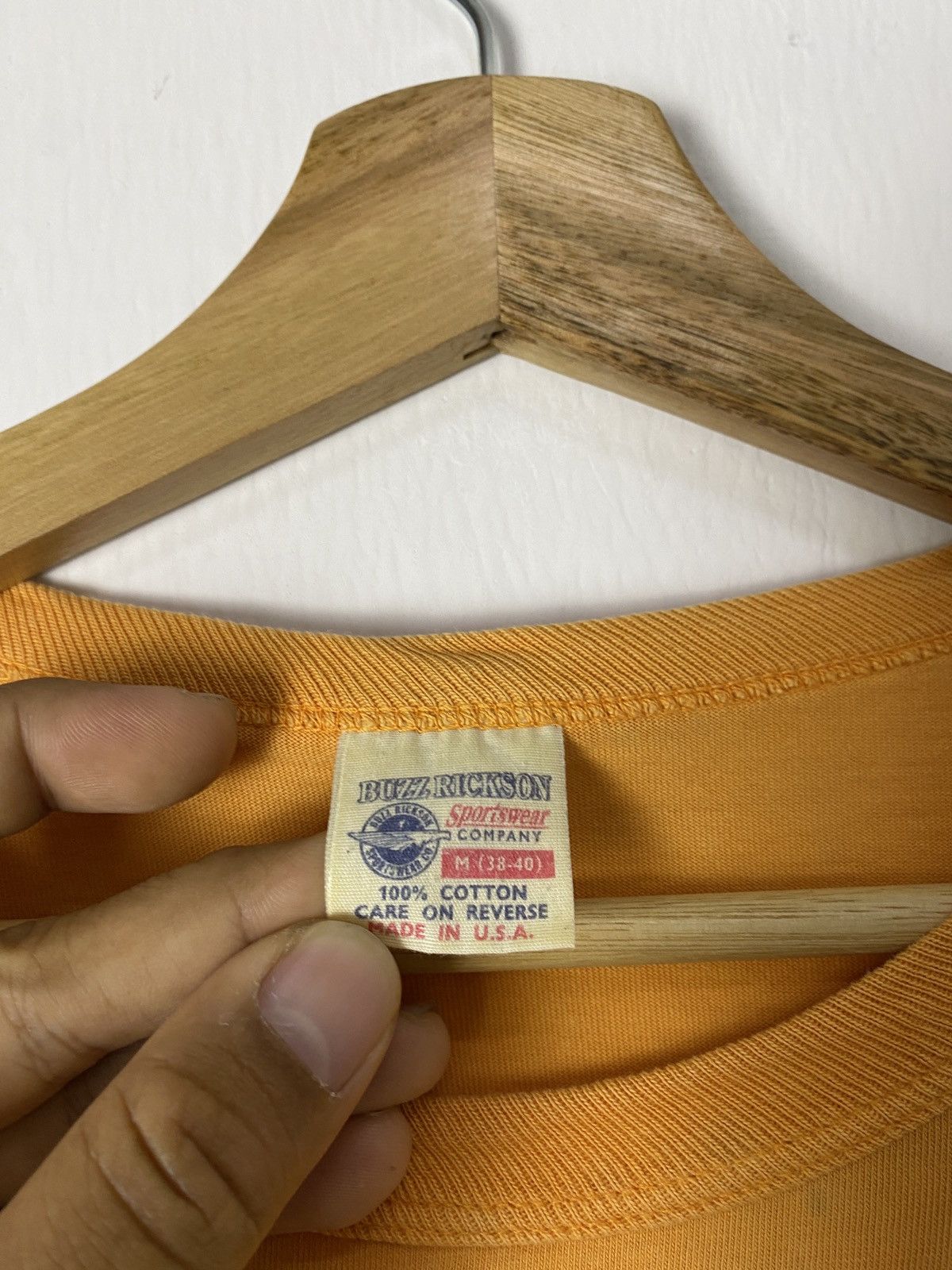Buzz Rickson's × Japanese Brand × The Flat Head Vintage Buzz Rickson Motorcycle Japan Tee Size US M / EU 48-50 / 2 - 5 Thumbnail