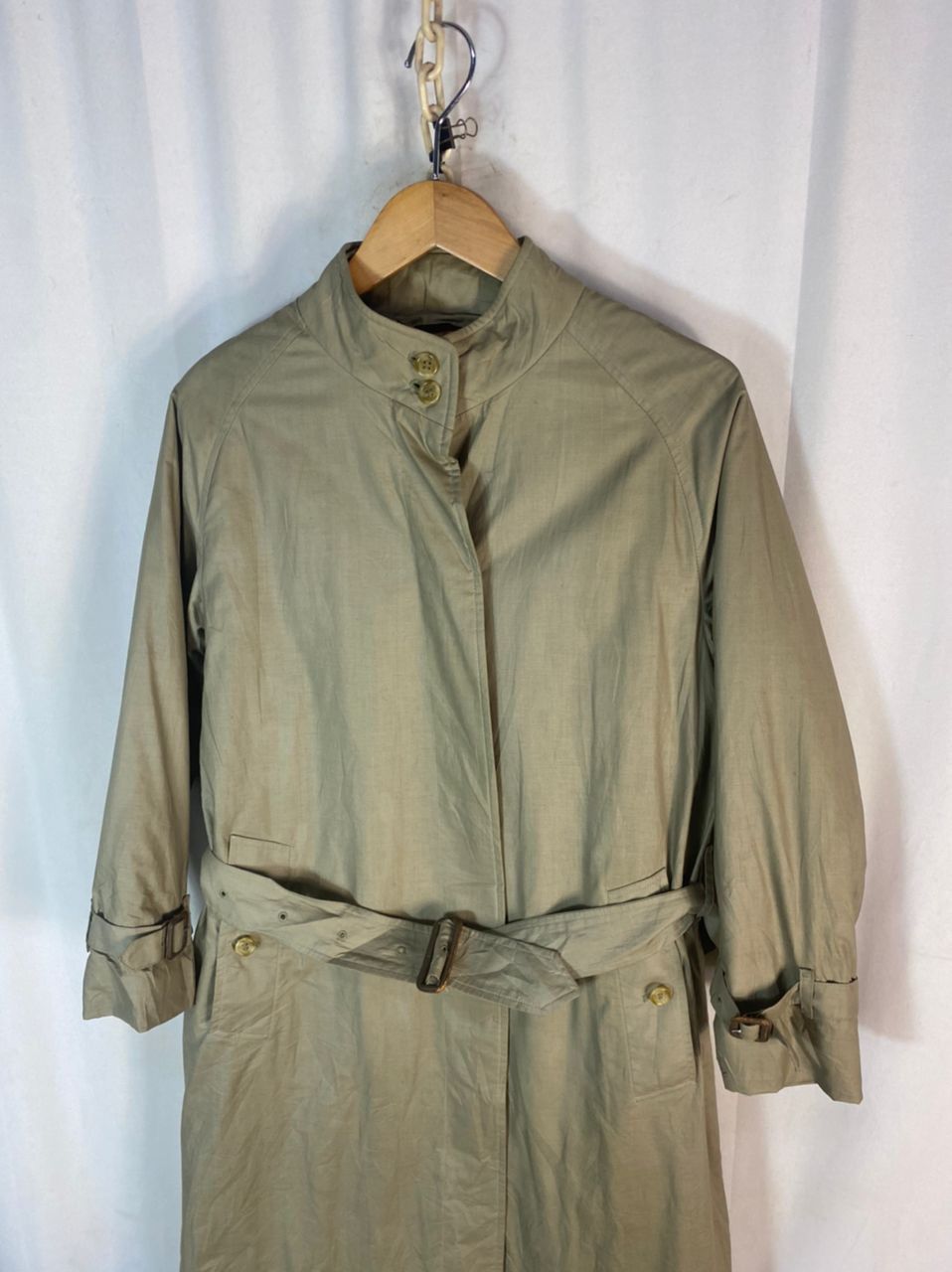 Burberry × Designer × Vintage Vintage Burberry trench coat made in England Size M / US 6-8 / IT 42-44 - 4 Thumbnail
