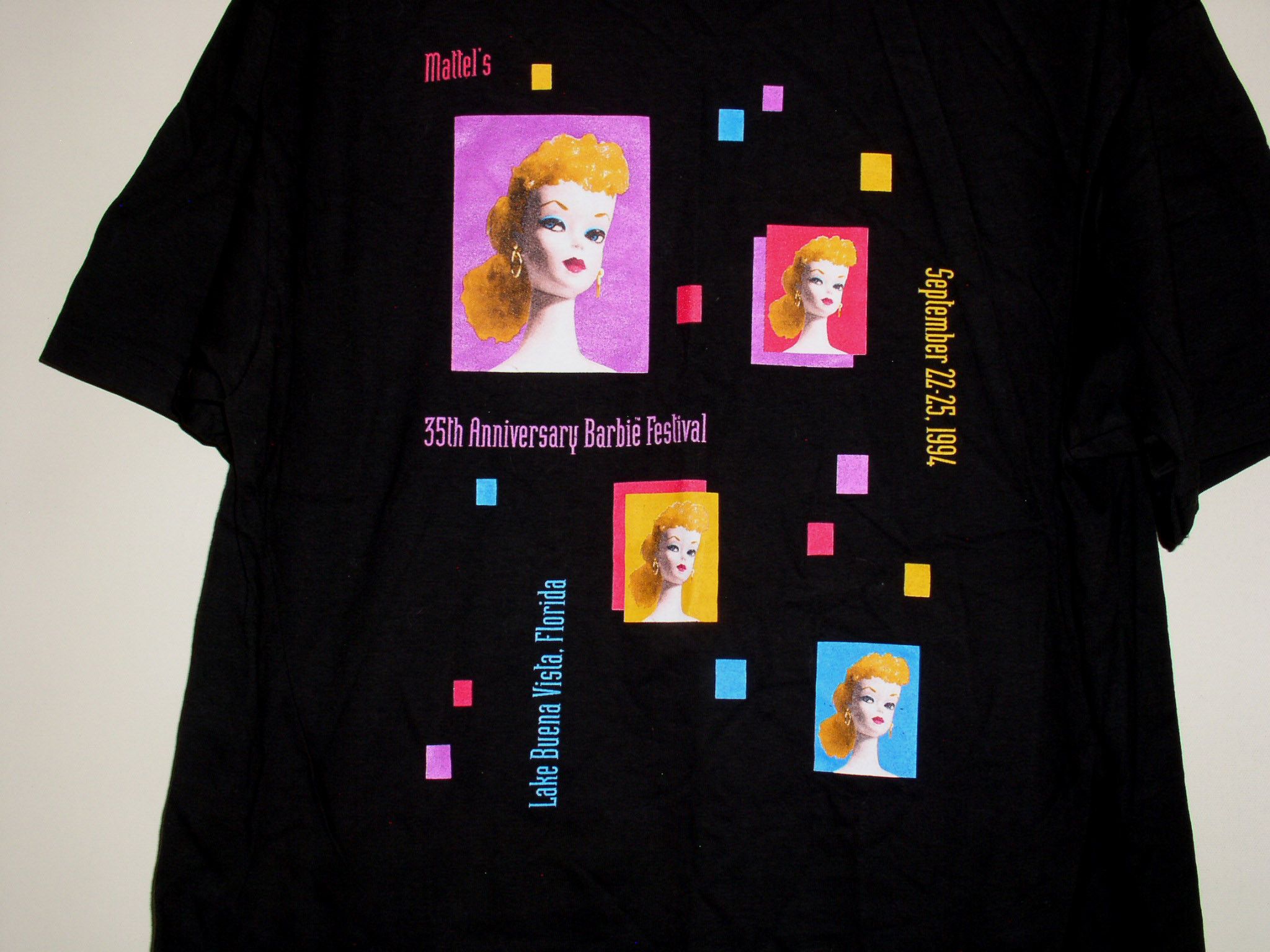 Hanes Barbie Festival Shirt Vintage 1994 Florida Single Stitched Size US L / EU 52-54 / 3 - 2 Thumbnail