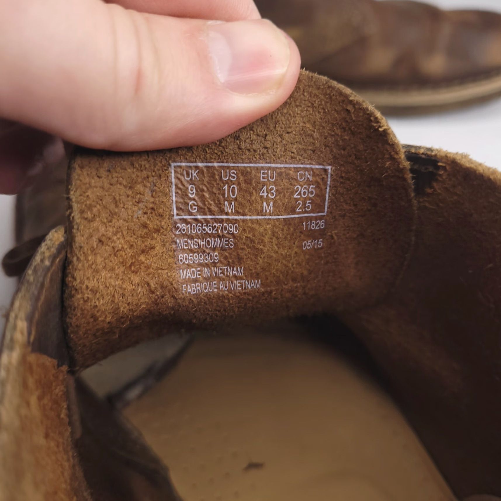 Clarks Clarks Boots Mens 10 Brown Bushacre 3 Leather Chukka Lace Size US 10 / EU 43 - 6 Thumbnail