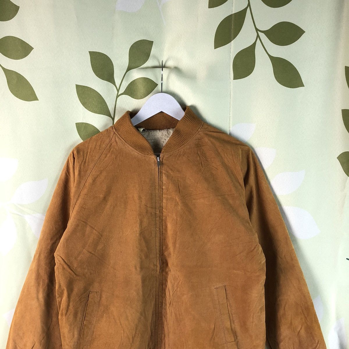 Japanese Brand × Vintage Japan vintage Brown Bombers Jacket #7452 Size US S / EU 44-46 / 1 - 2 Thumbnail