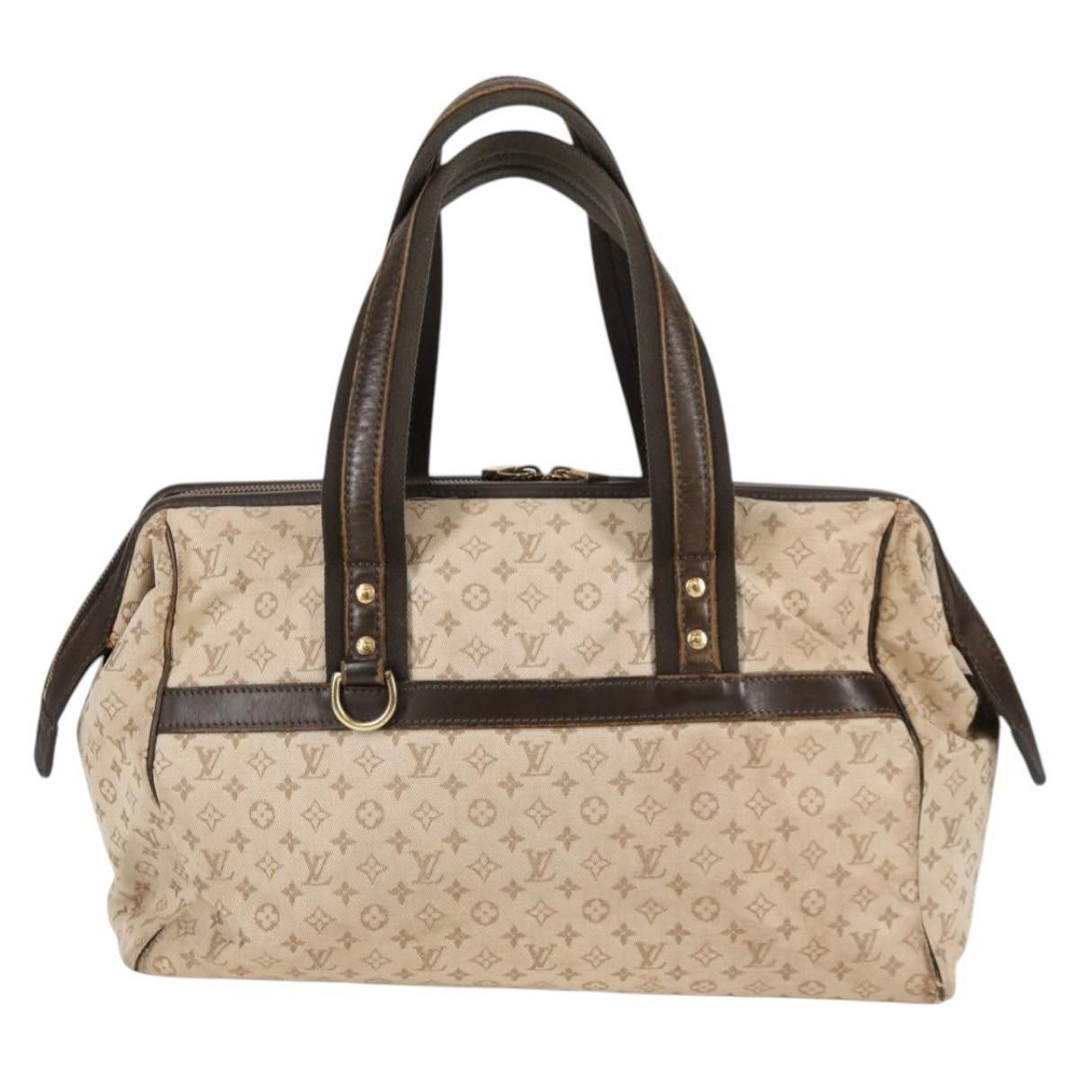 Louis Vuitton LOUIS VUITTON Monogram Mini Josephine GM Hand Bag Khaki Size ONE SIZE - 2 Thumbnail