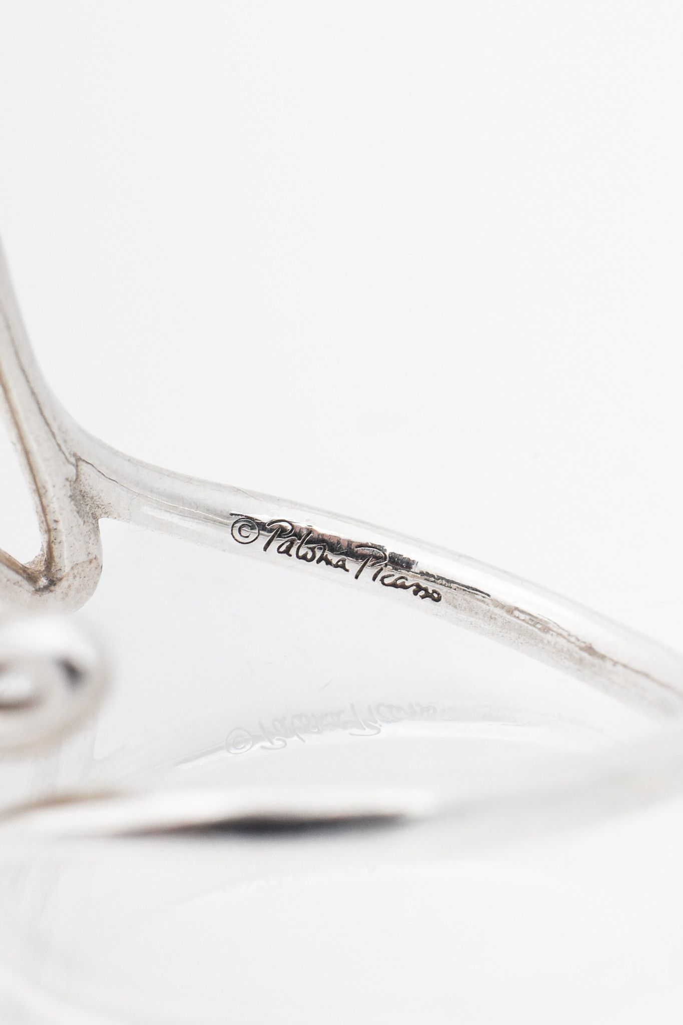 Tiffany & Co. Tiffany & Co. Paloma's Graffiti Love Sterling Silver Ring Size ONE SIZE - 4 Thumbnail